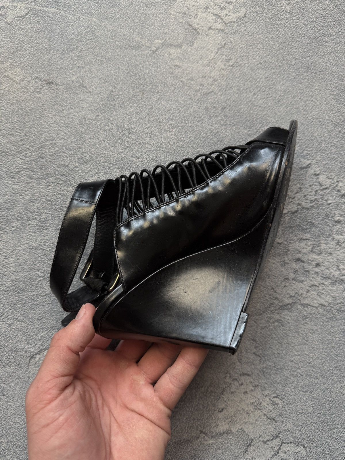 Givenchy Luxury Givenchy Gladiator Style Platforms Shoes Size 37.5 Size US 7.5 / IT 37.5 - 8 Thumbnail