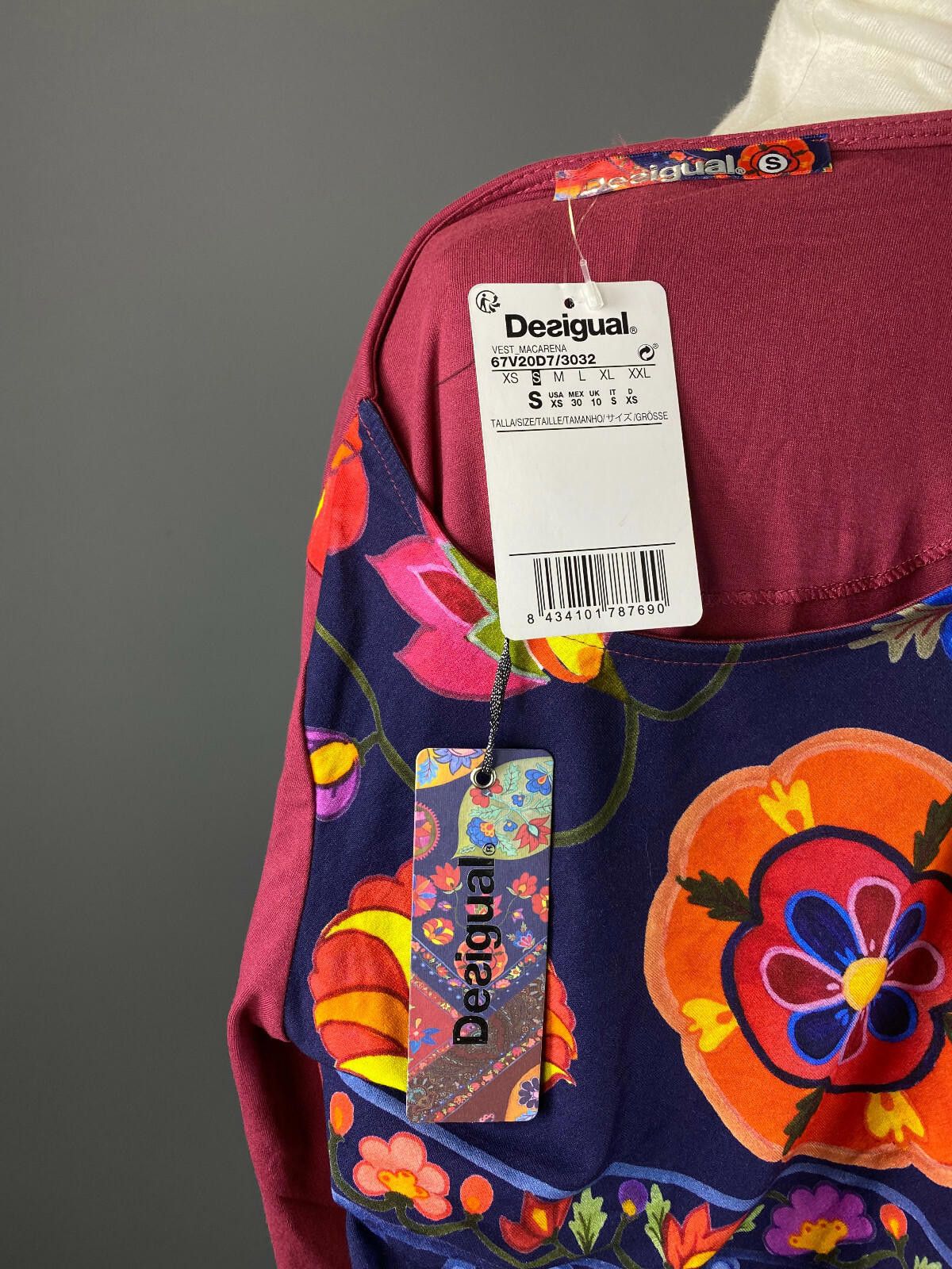 Desigual NWT Desigual Multicolor Floral Bodycon A-Line Dress Size S Size S / US 4 / IT 40 - 8 Thumbnail