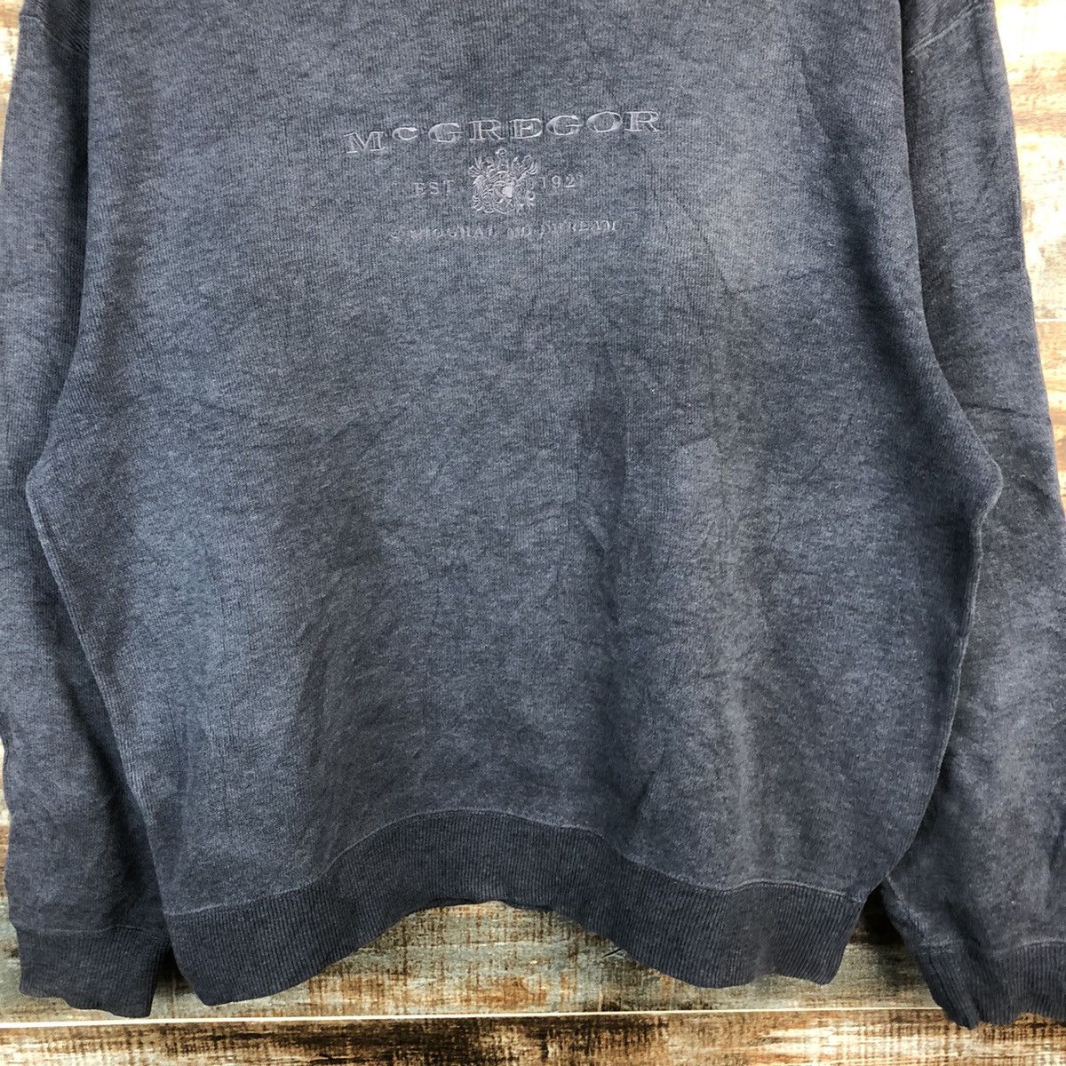 McGregor Mc Gregor vintage Grey Sweatshirt #A1912 Size US L / EU 52-54 / 3 - 6 Thumbnail