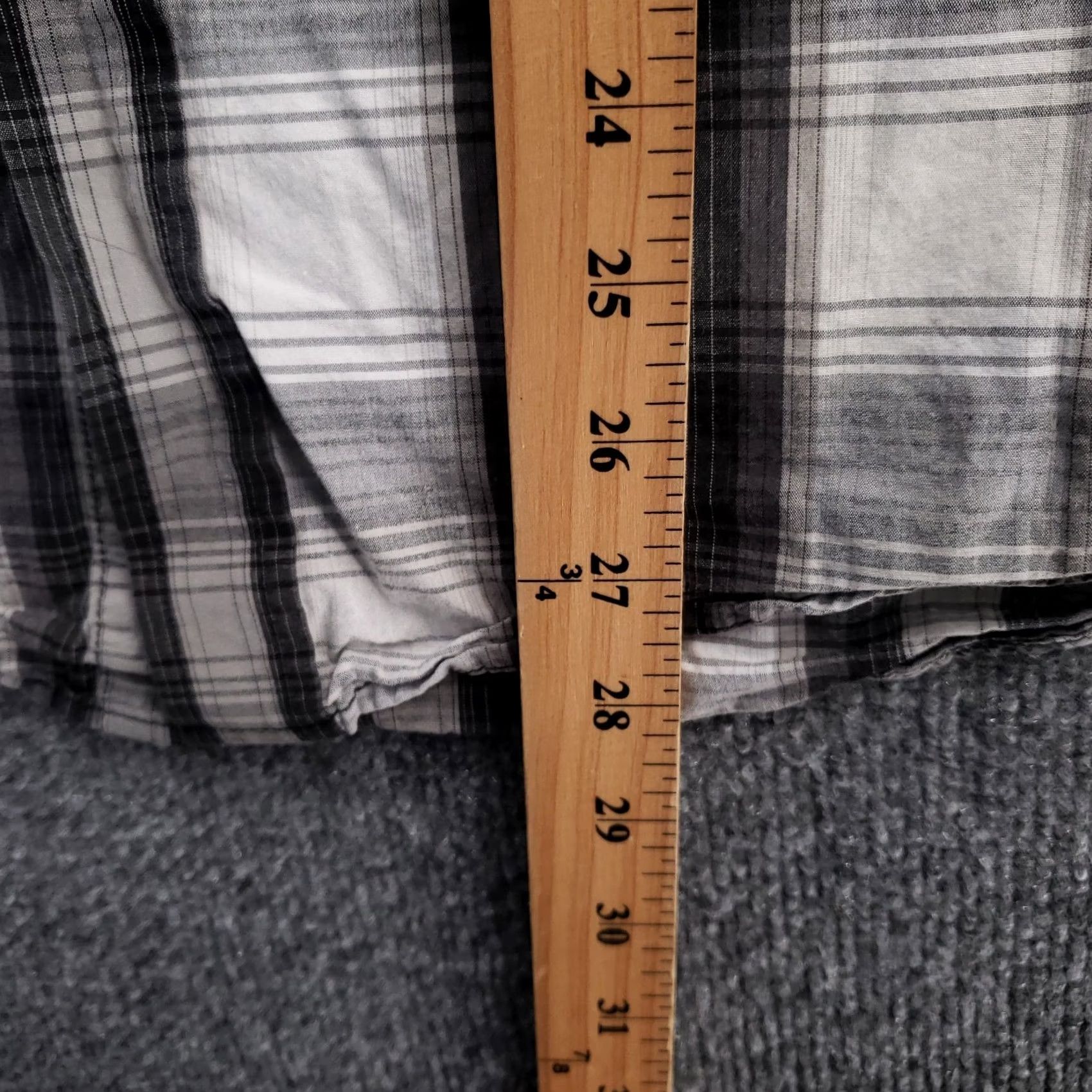 Southpole Southpole Button-Up Shirt Mens L Gray Plaid Short Sleeve Streetwear 90s Hip Hop Vintage Classic Size US L / EU 52-54 / 3 - 5 Thumbnail