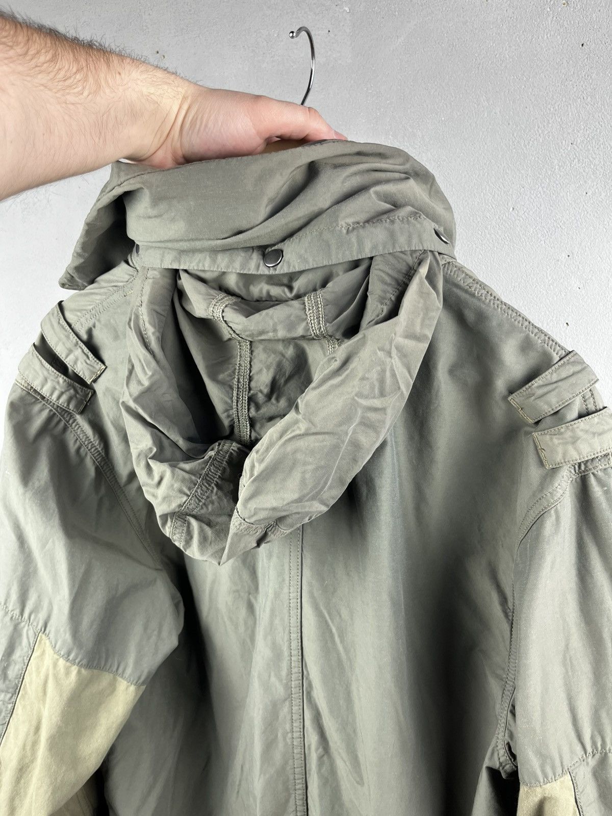Diesel Diesel 2000s Cyber Millitary Bulletproof jacket archive Size US S / EU 44-46 / 1 - 16 Thumbnail