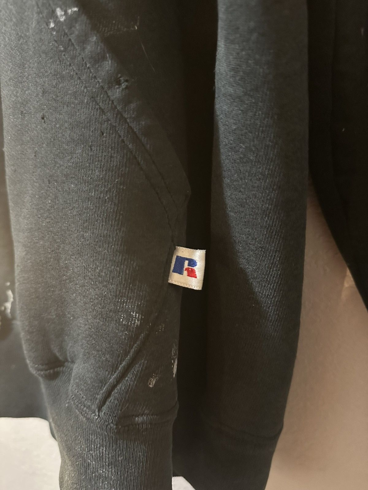Russell Athletic Faded and distressed Russel Hoodie Size US M / EU 48-50 / 2 - 2 Thumbnail
