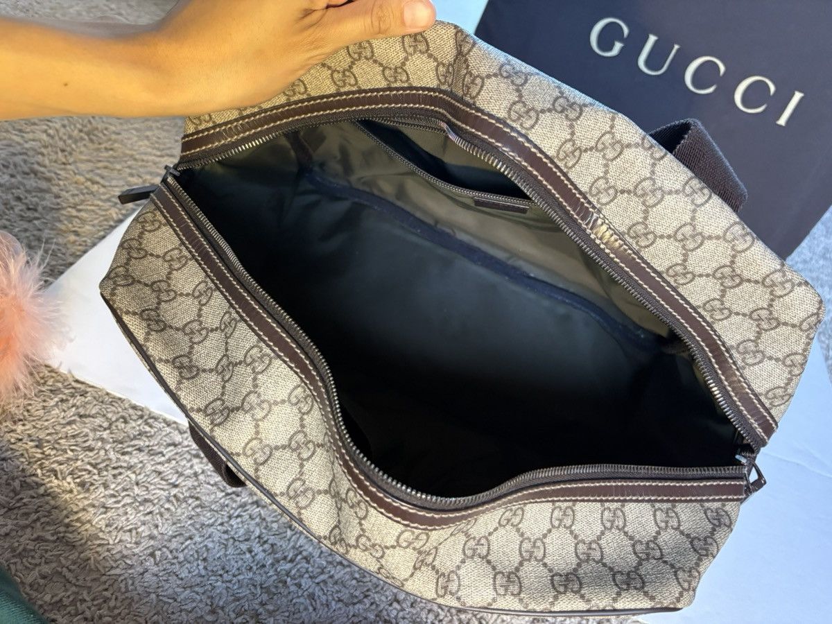 Gucci Vintage Gucci Brown Weekender authentic gucci gg monogram Size ONE SIZE - 5 Thumbnail