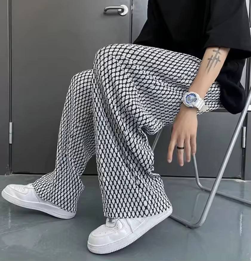 Japanese Brand × Vintage Loose plaid casual pants Size US 36 / EU 52 - 1 Thumbnail