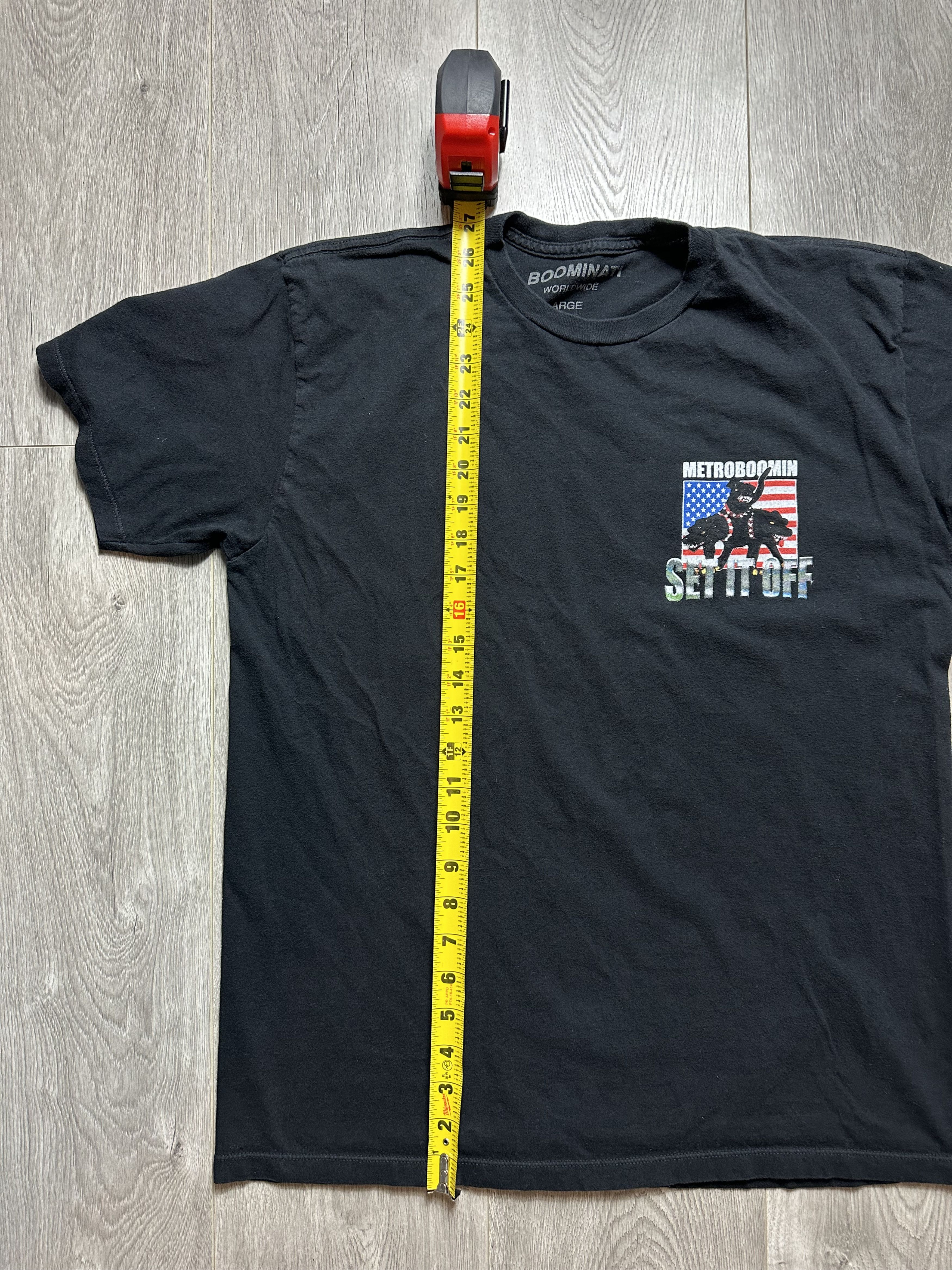 Metro Boomin Metro Boomin - BOOMINATI - SET IT OFF Tour tee Size US L / EU 52-54 / 3 - 7 Thumbnail