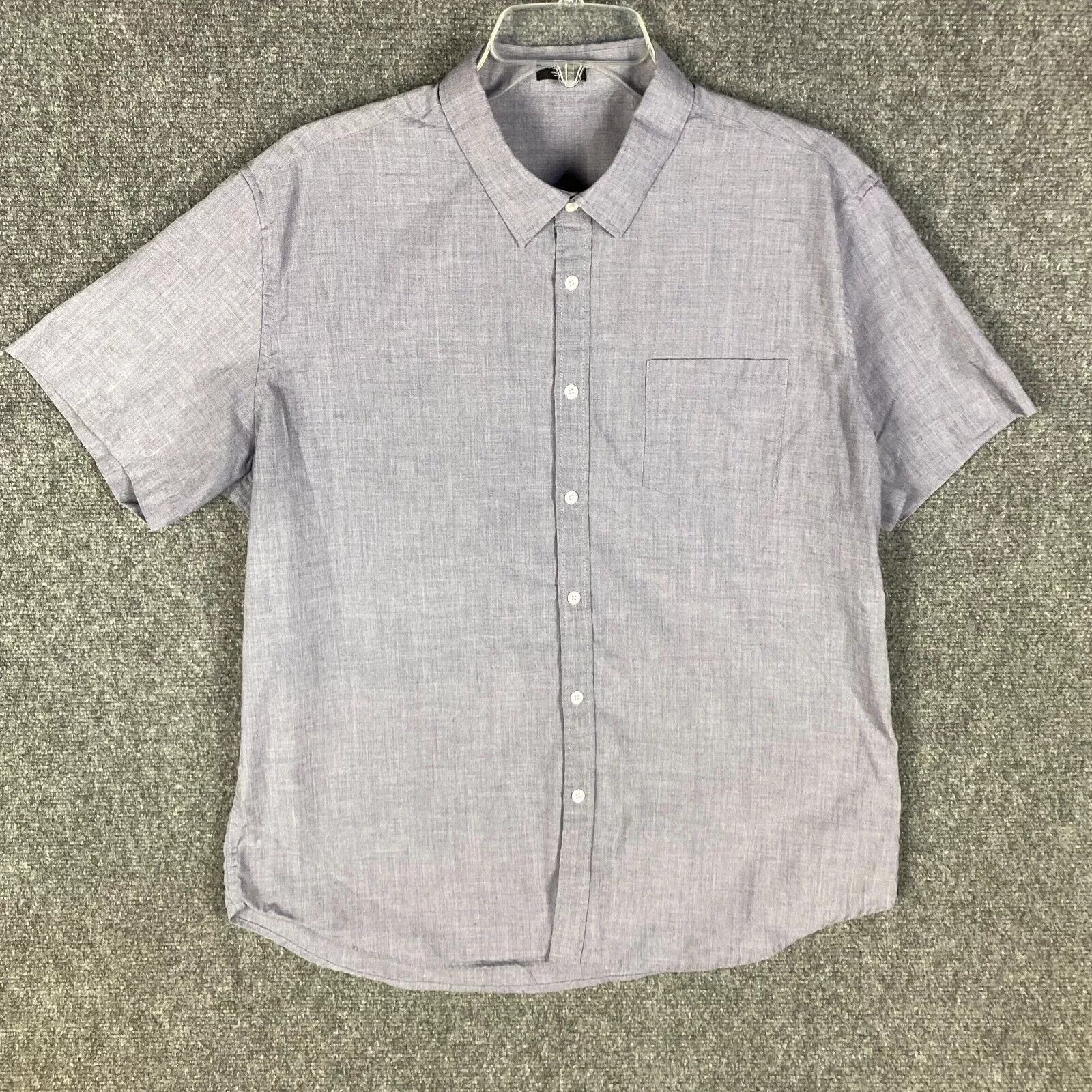 Other Coofandy Button Up Shirt Men's XL Short Sleeve Rayon Linen Size US XL / EU 56 / 4 - 1 Thumbnail