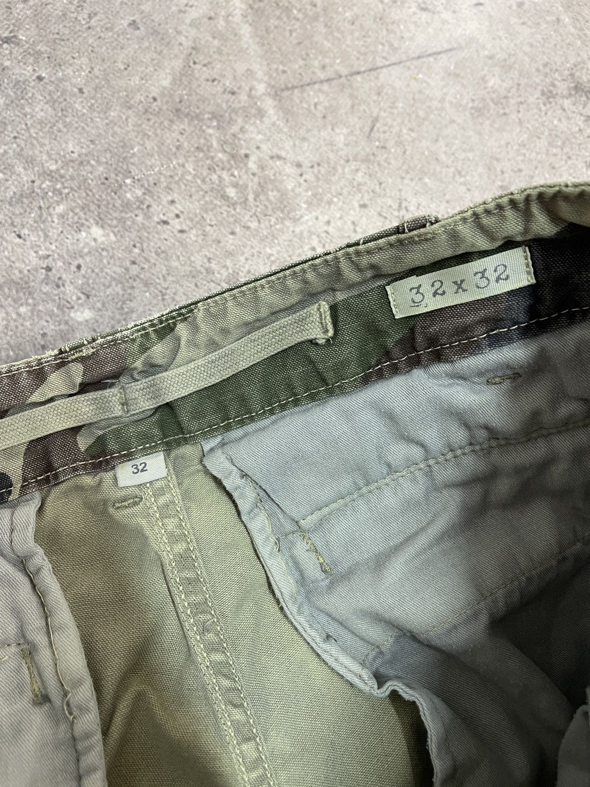 Denim & Supply Ralph Lauren Vintage Polo Ralph Lauren Camo Cargo Pants Y2K Military Size US 32 / EU 48 - 14 Thumbnail