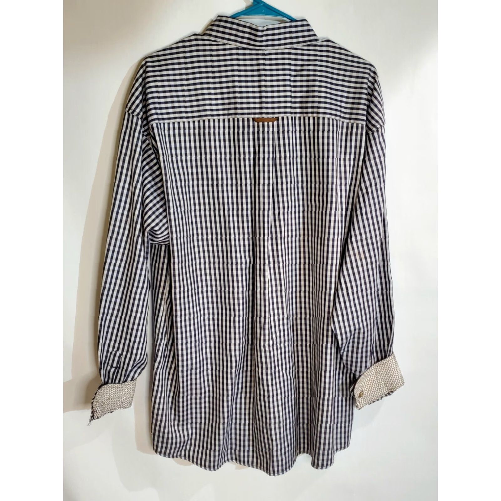 Vintage Panhandle Adult Mens Button Shirt L Plaid Checkered Work Casual Western Rodeo Size US L / EU 52-54 / 3 - 3 Thumbnail