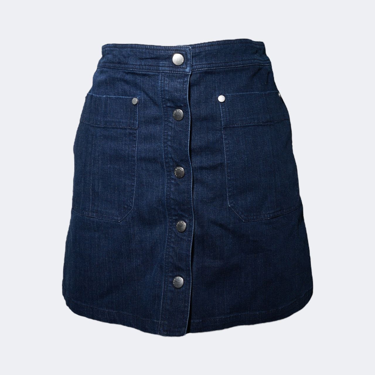 Rag & Bone Rag & Bone Siggy Denim Mini Skirt - Indigo Size 2 Size 26" / US 2 / IT 38 - 1 Thumbnail