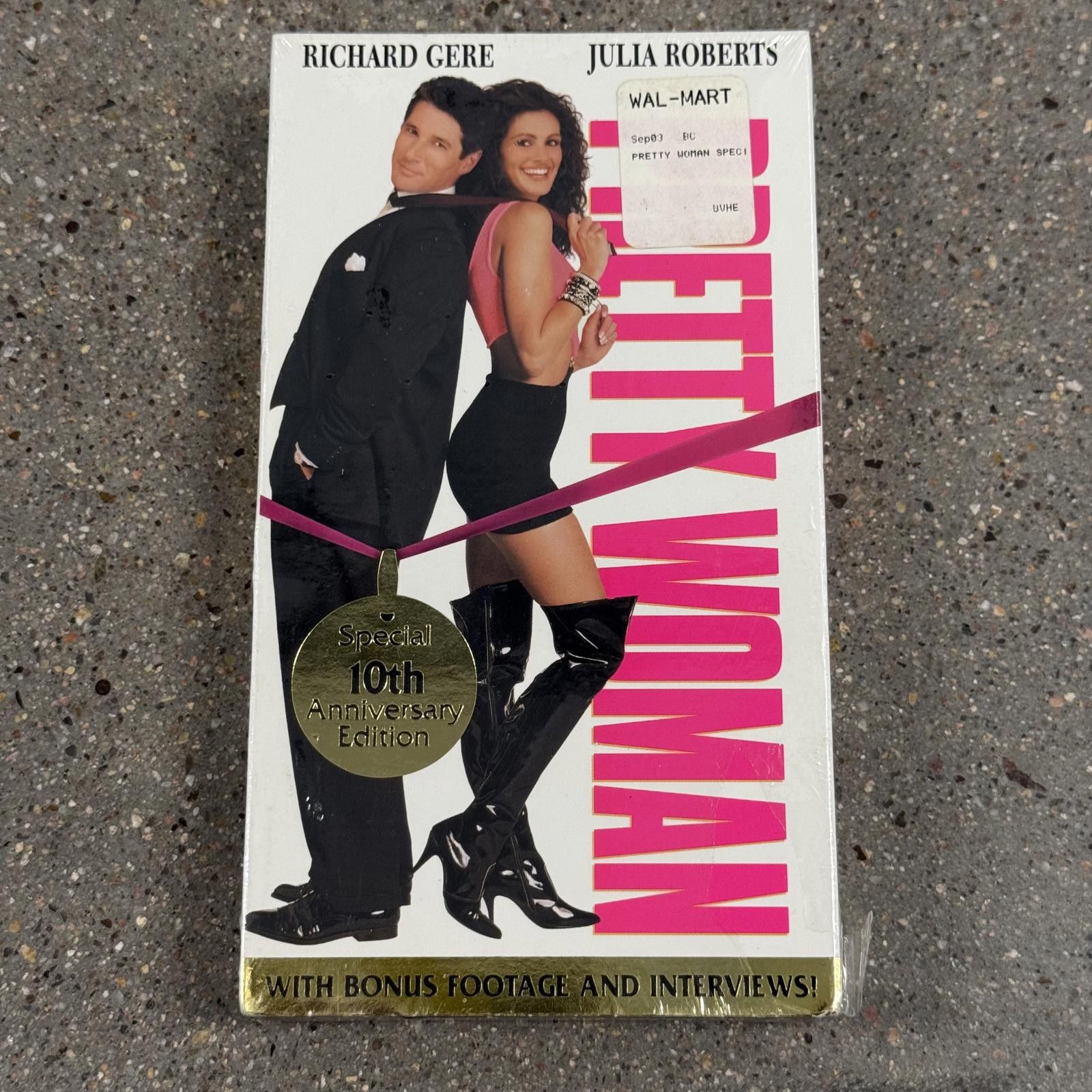 Designer SEALED Pretty Woman 10th Anniversary Edition VHS Y2K DS Size ONE SIZE - 1 Thumbnail