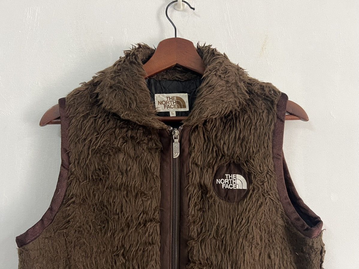 The North Face The North Face Mohair Fux Fur Vest Size US L / EU 52-54 / 3 - 3 Thumbnail
