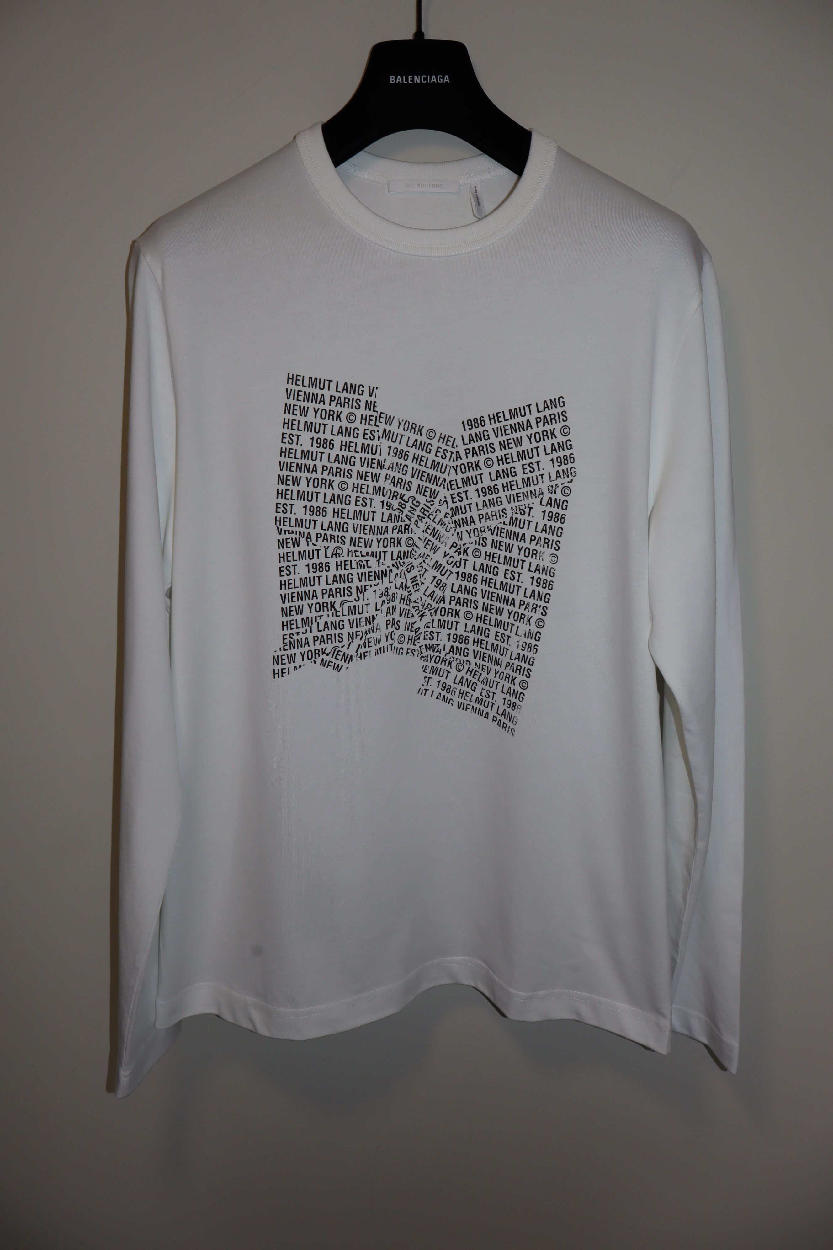 Helmut Lang 1993 Slim T-Shirt with Sacred Heart Print | Grailed