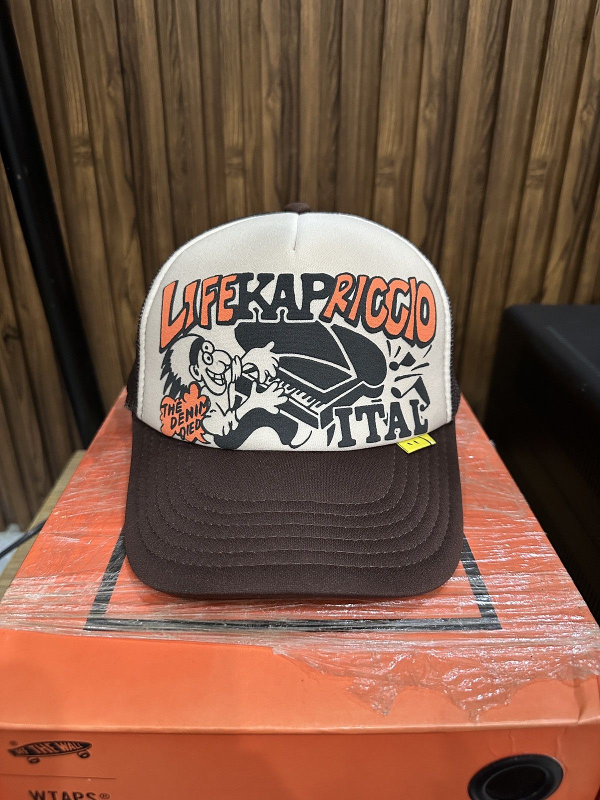 Kapital Kountry Kapital LifeKAPRiccio Trucker cap Size ONE SIZE - 1 Thumbnail