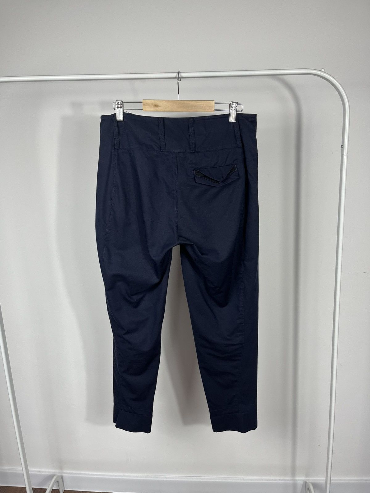 Marithe + Francois Girbaud Marithe Francois Girbaud Silk Blend Pants Asym Button Sz 26 Size 27" / US 4 / IT 40 - 8 Thumbnail