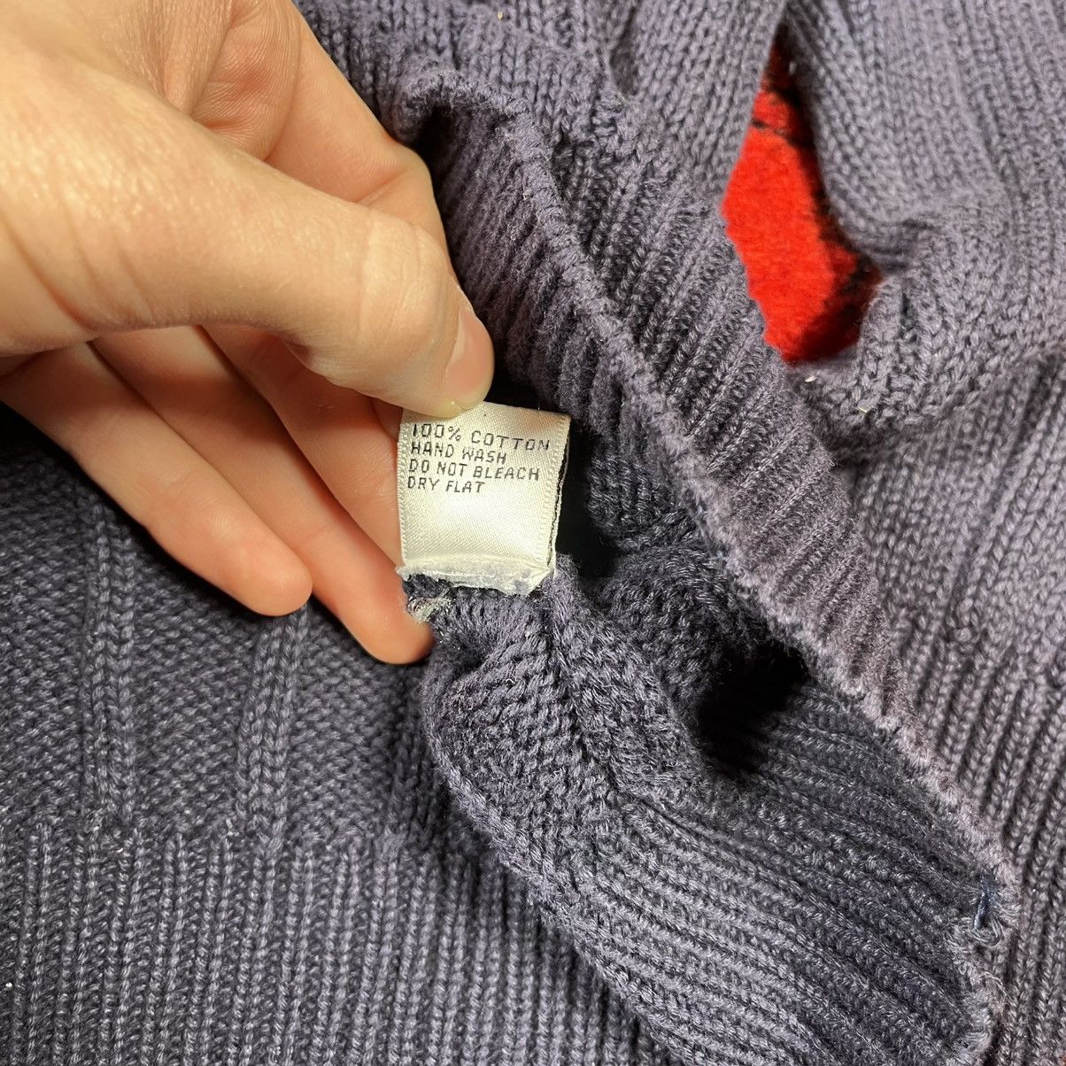Yves Saint Laurent Vintage 2000s Knitted V-Neck Yves Saint Laurent Sweater Size US L / EU 52-54 / 3 - 9 Thumbnail