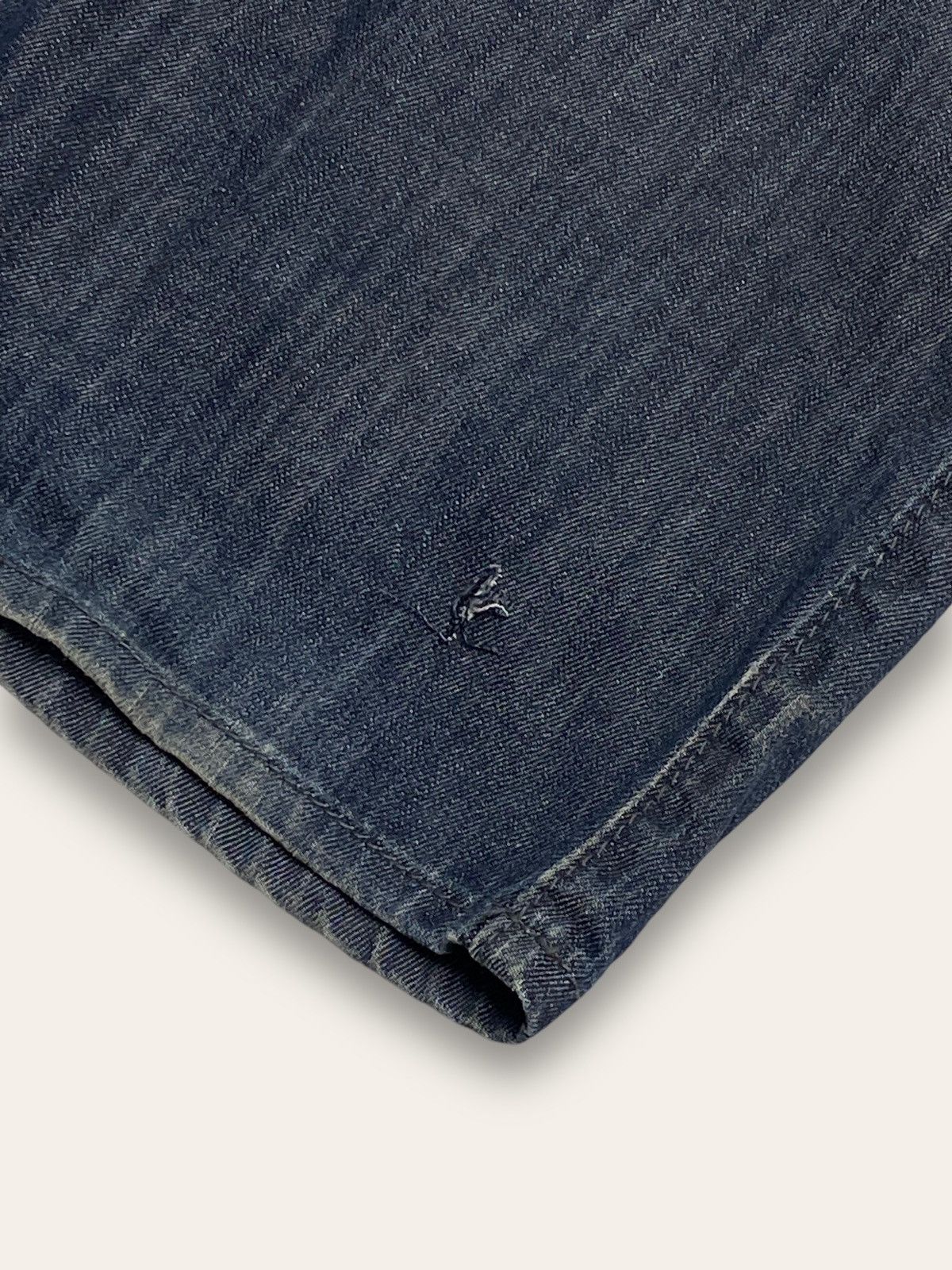 Armani Vintage ARMANI Dark Blue Denim Jeans Wide Baggy Y2K Size US 38 / EU 54 - 13 Thumbnail