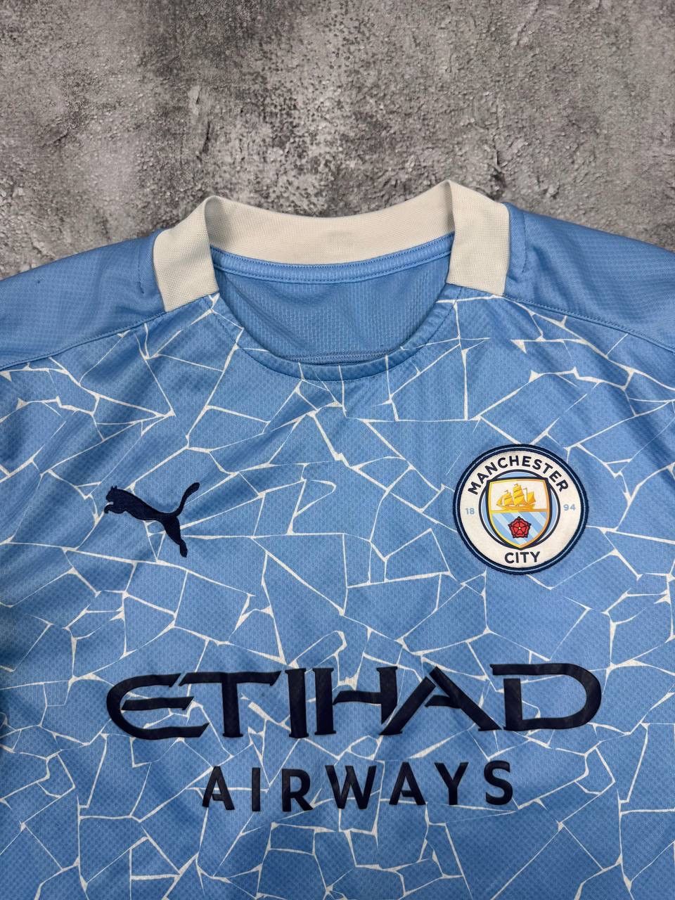 Puma Foden #47 Puma Manchester City Men HomeFootball 2020/21 Blue Size US M / EU 48-50 / 2 - 5 Thumbnail