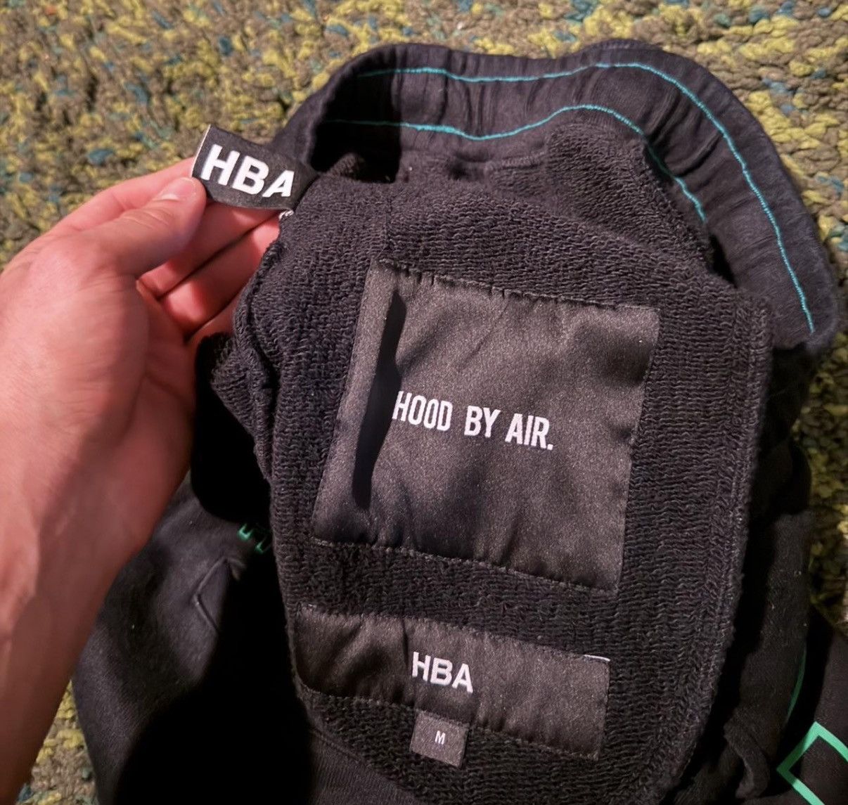 Hood By Air Hood By Air (HBA) Archive Sweatpants black medium Japan 13th Size US 32 / EU 48 - 3 Thumbnail