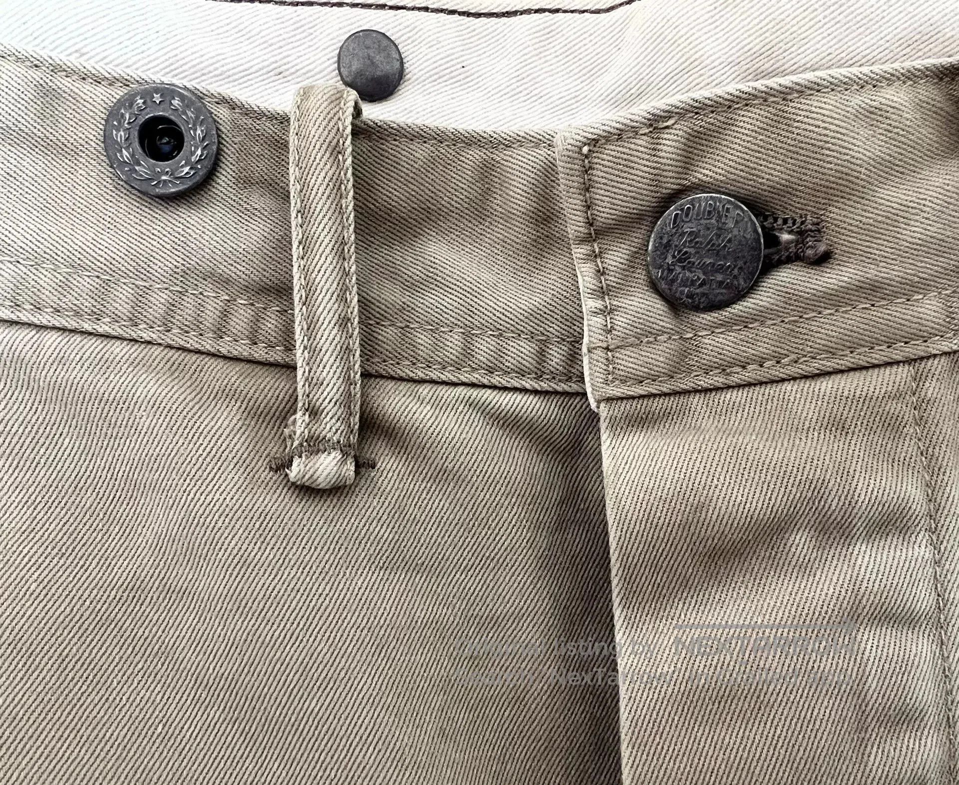 Visvim RRL Beige Patched Distressed Cargo Pants. Size US 28 / EU 44 - 4 Thumbnail