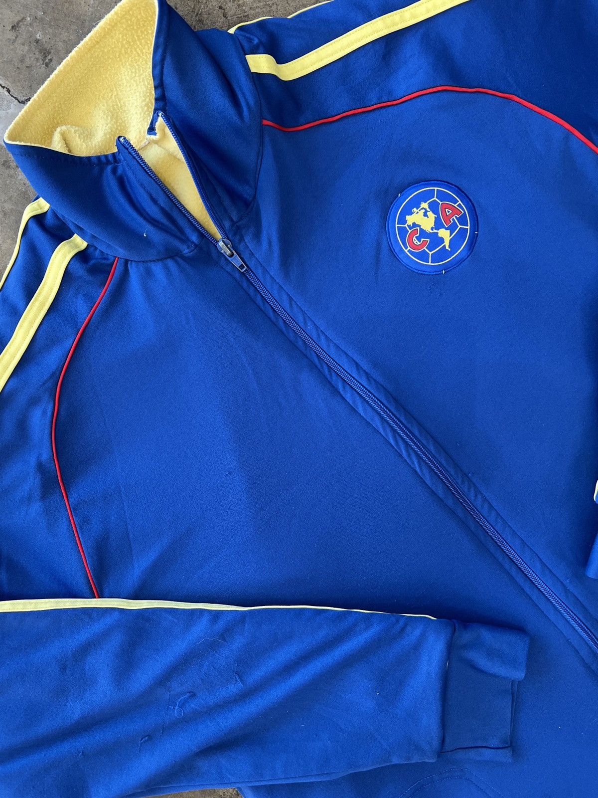 Vintage Vintage Club America Track Jacket Sz. Large Size US L / EU 52-54 / 3 - 1 Thumbnail