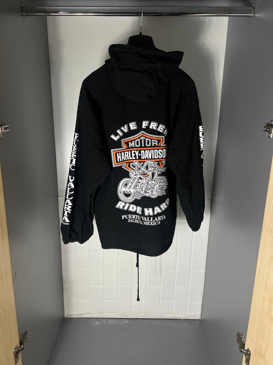 Harley Davidson VINTAGE HARLEY DAVIDSON RETRO JACKET MOTORCYCLE Y2K 90s USA Size US M / EU 48-50 / 2 - 9 Thumbnail