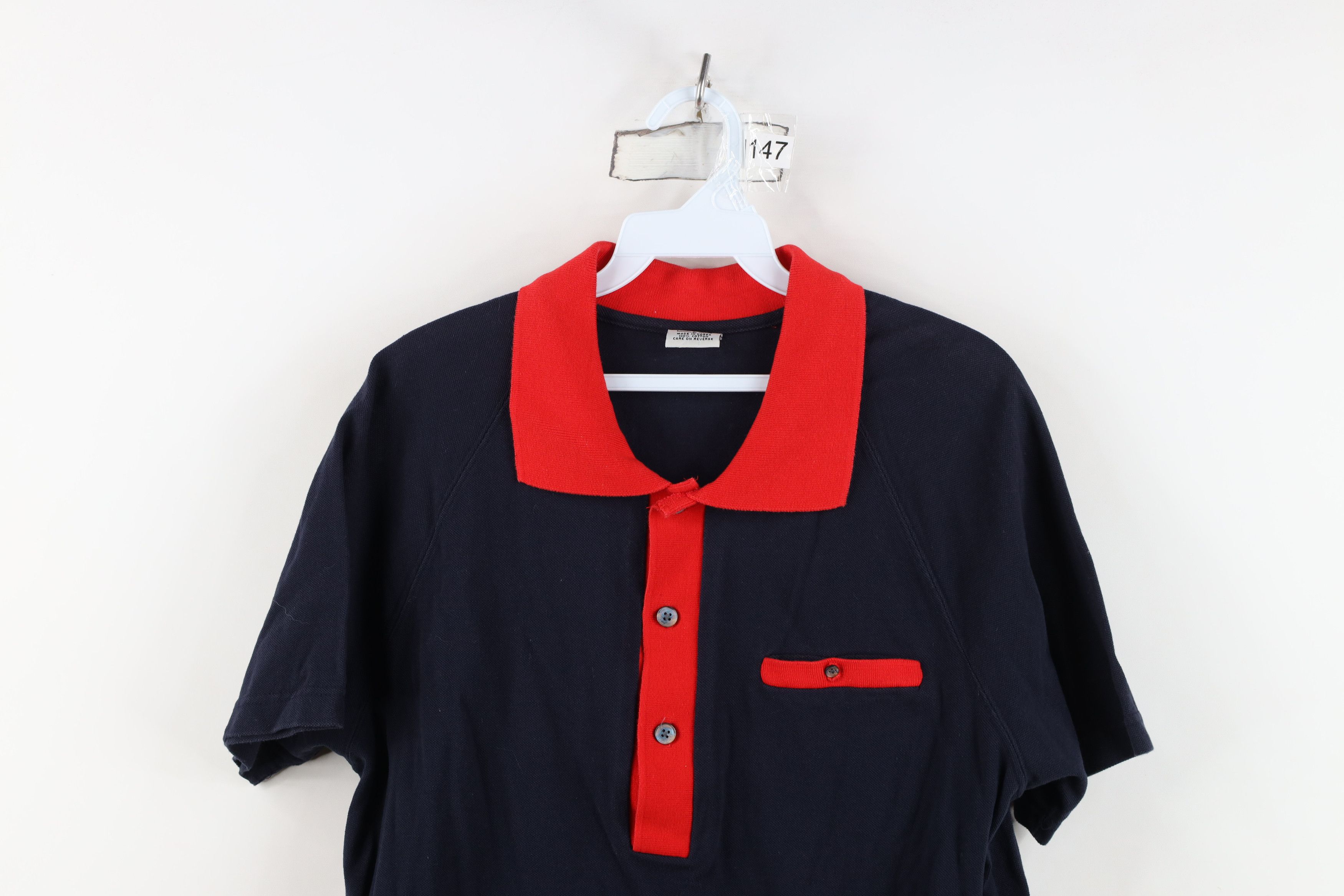 Levi's Vintage 90s Levis SilverTab Spell Out Collared Polo Shirt Size L / US 10 / IT 46 - 2 Thumbnail