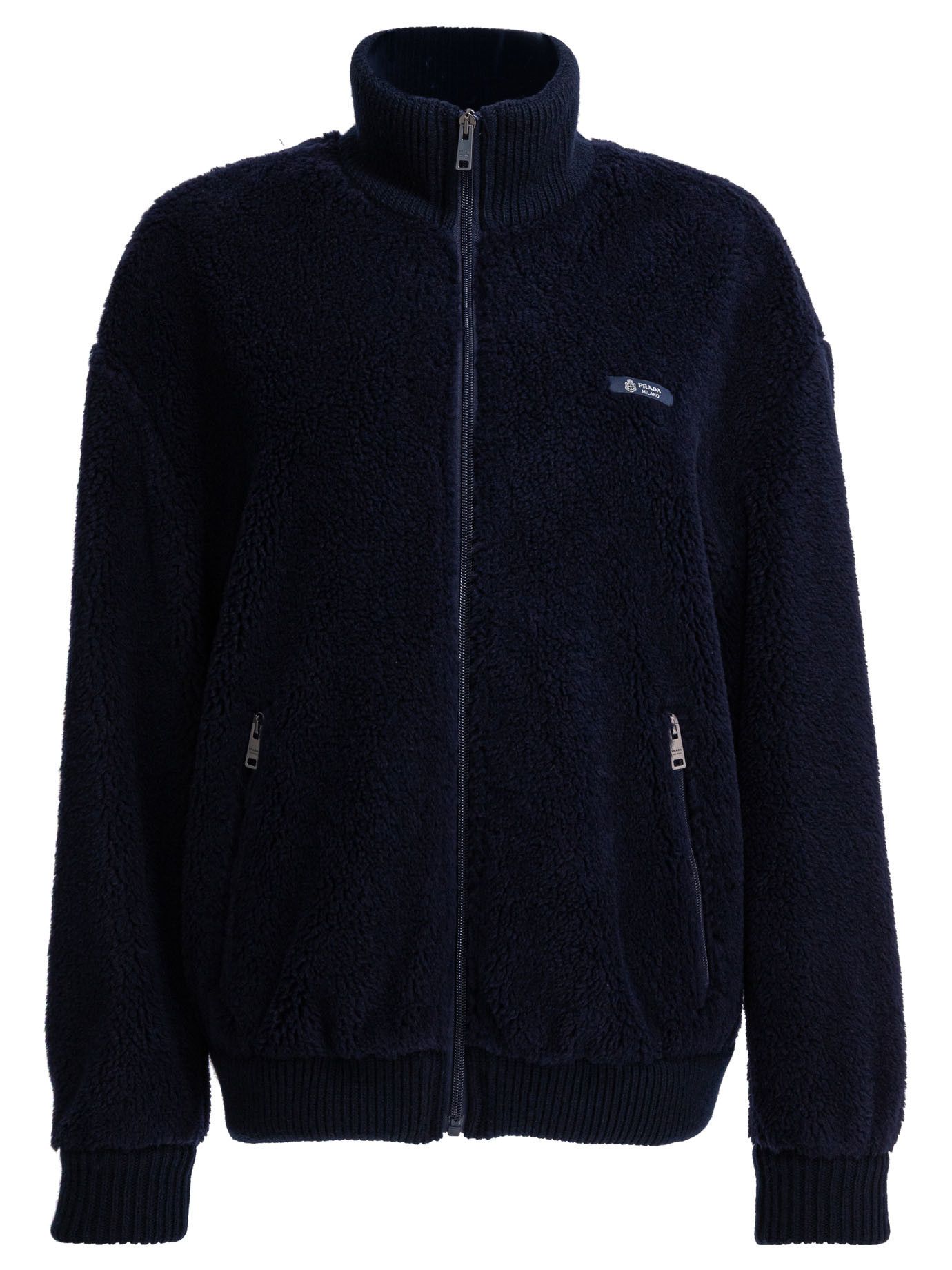 Prada Prada Wool-Blend Fleece Jacket tag size M Women - USA Duties Paid Size M / US 6-8 / IT 42-44 - 1 Thumbnail