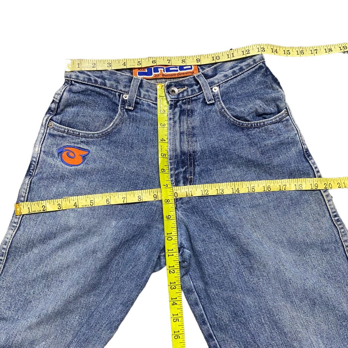JNCO Vintage 90s JNCO Roomy Girlie Stuff Bottom Opening Pants Size 26" / US 2 / IT 38 - 16 Thumbnail