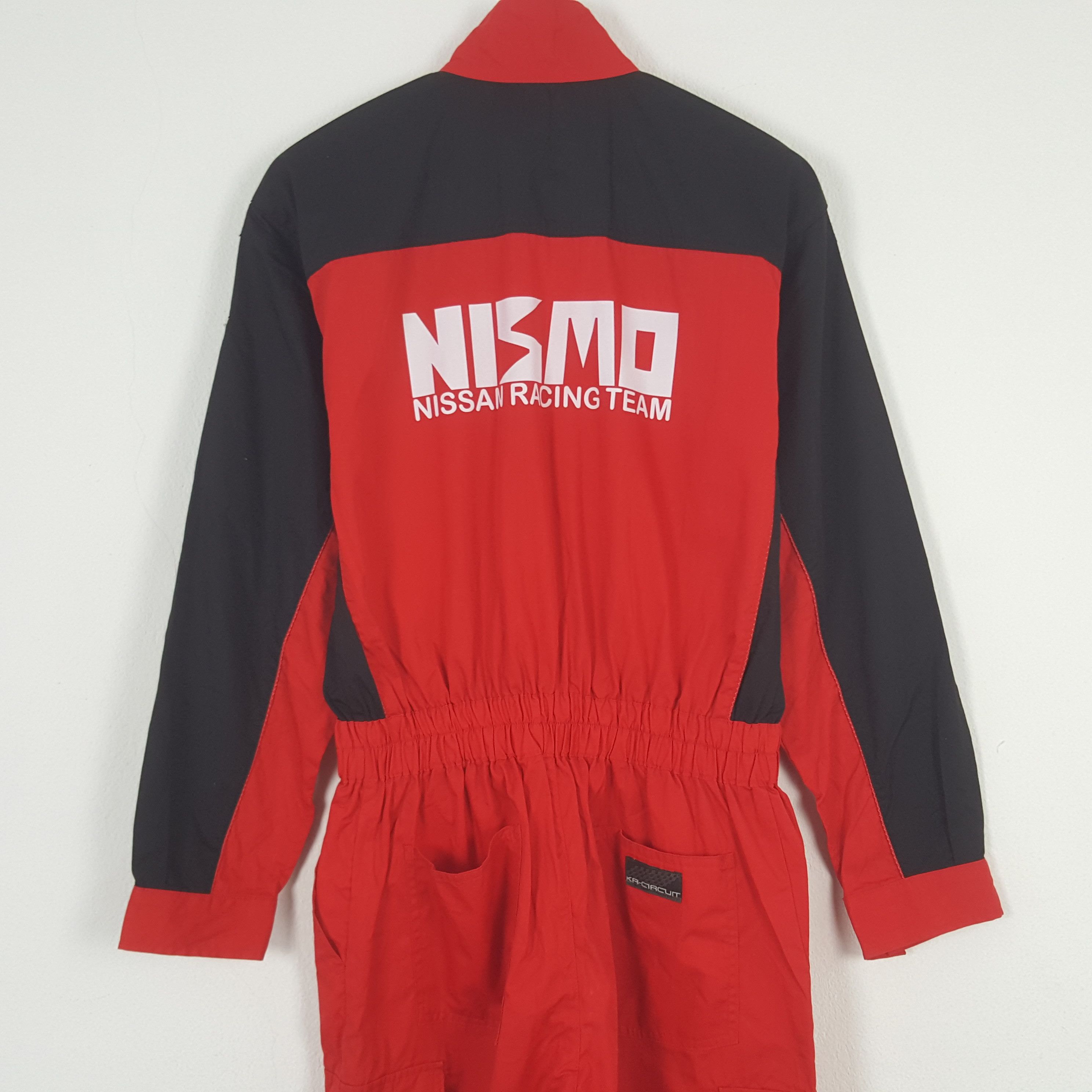 Japanese Brand × Vintage Vintage Nissan Racing Team Custom Sport Coverall Jacket Size US M / EU 48-50 / 2 - 2 Thumbnail