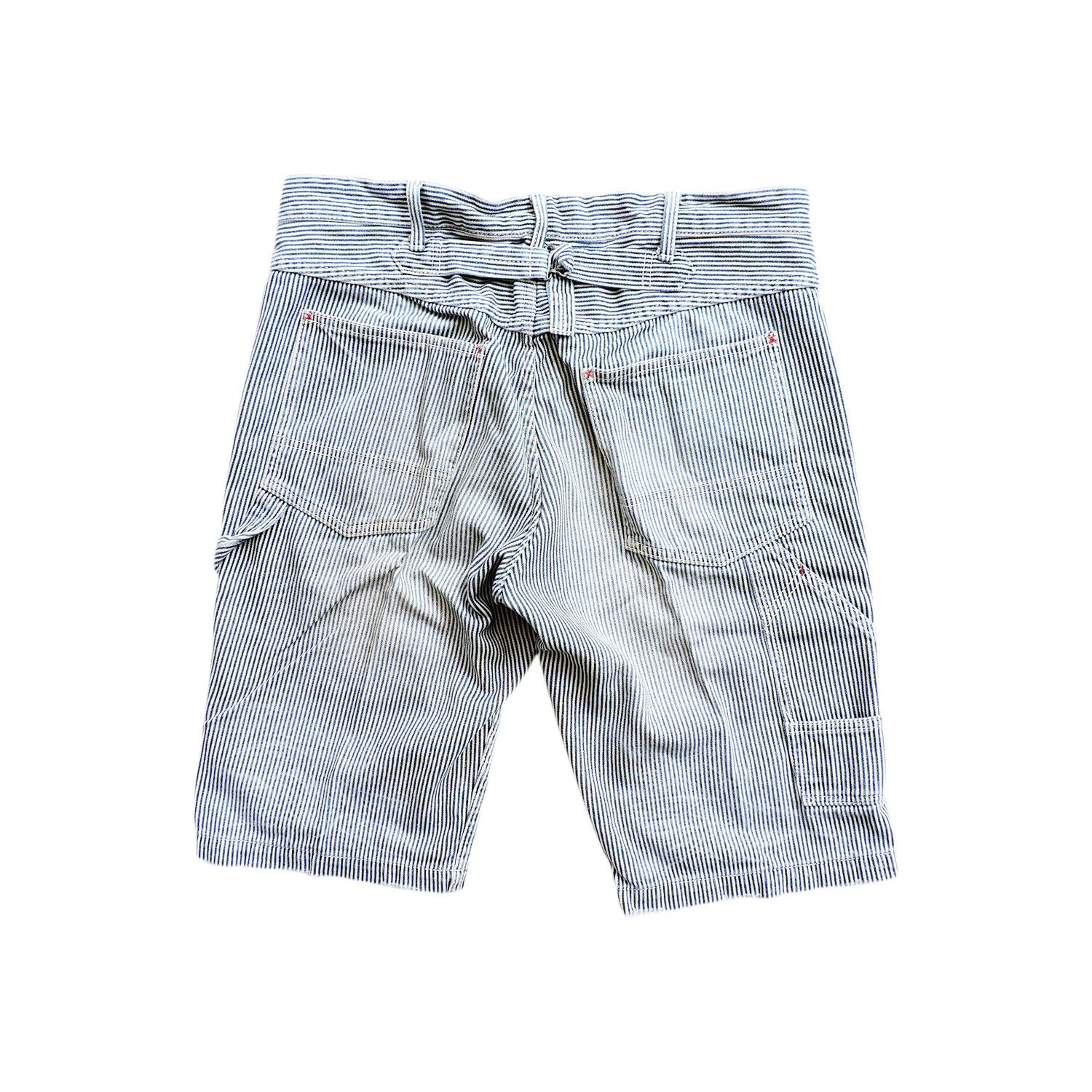 Japanese Brand BACK NUMBER JAPAN HICKORY SHORT PANTS Size US 34 / EU 50 - 2 Thumbnail