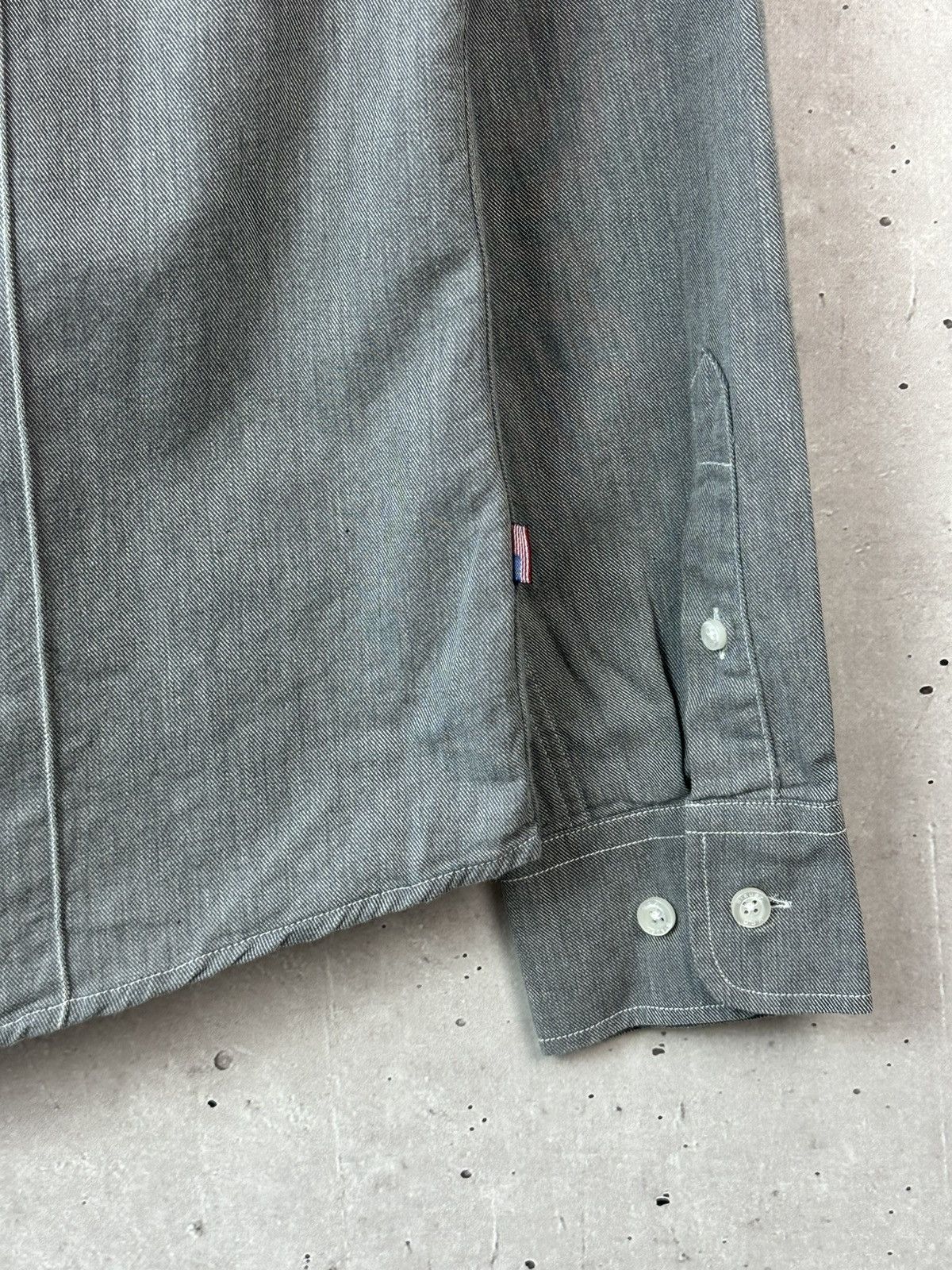 Eddie Bauer New Blauer Grey Cotton Long Sleeve With Straps Shirt Size US S / EU 44-46 / 1 - 12 Thumbnail