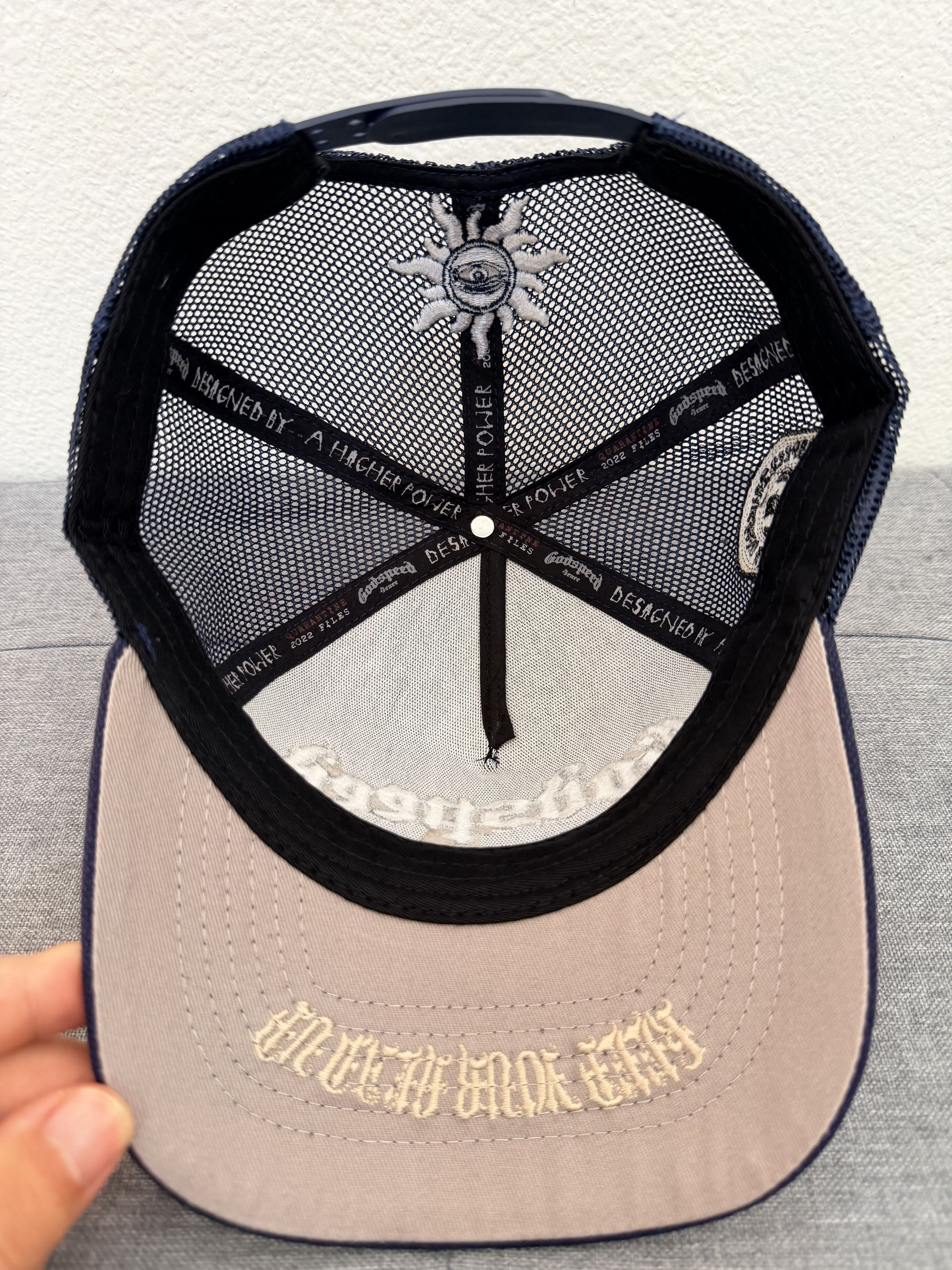 Other Hat Godspeed Snapback Mesh Blue Hat Size ONE SIZE - 7 Thumbnail
