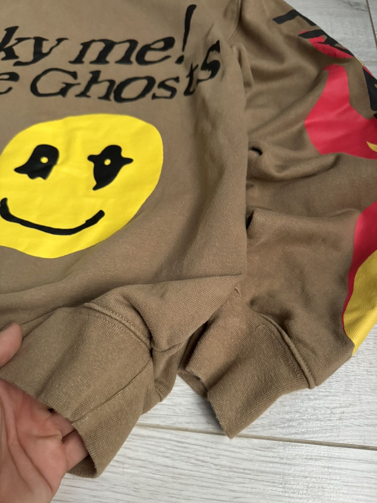 Rap Tees × Vintage Lucky me I see ghost camp flog gnaw nov 11 sweatshirt Size US S / EU 44-46 / 1 - 4 Thumbnail