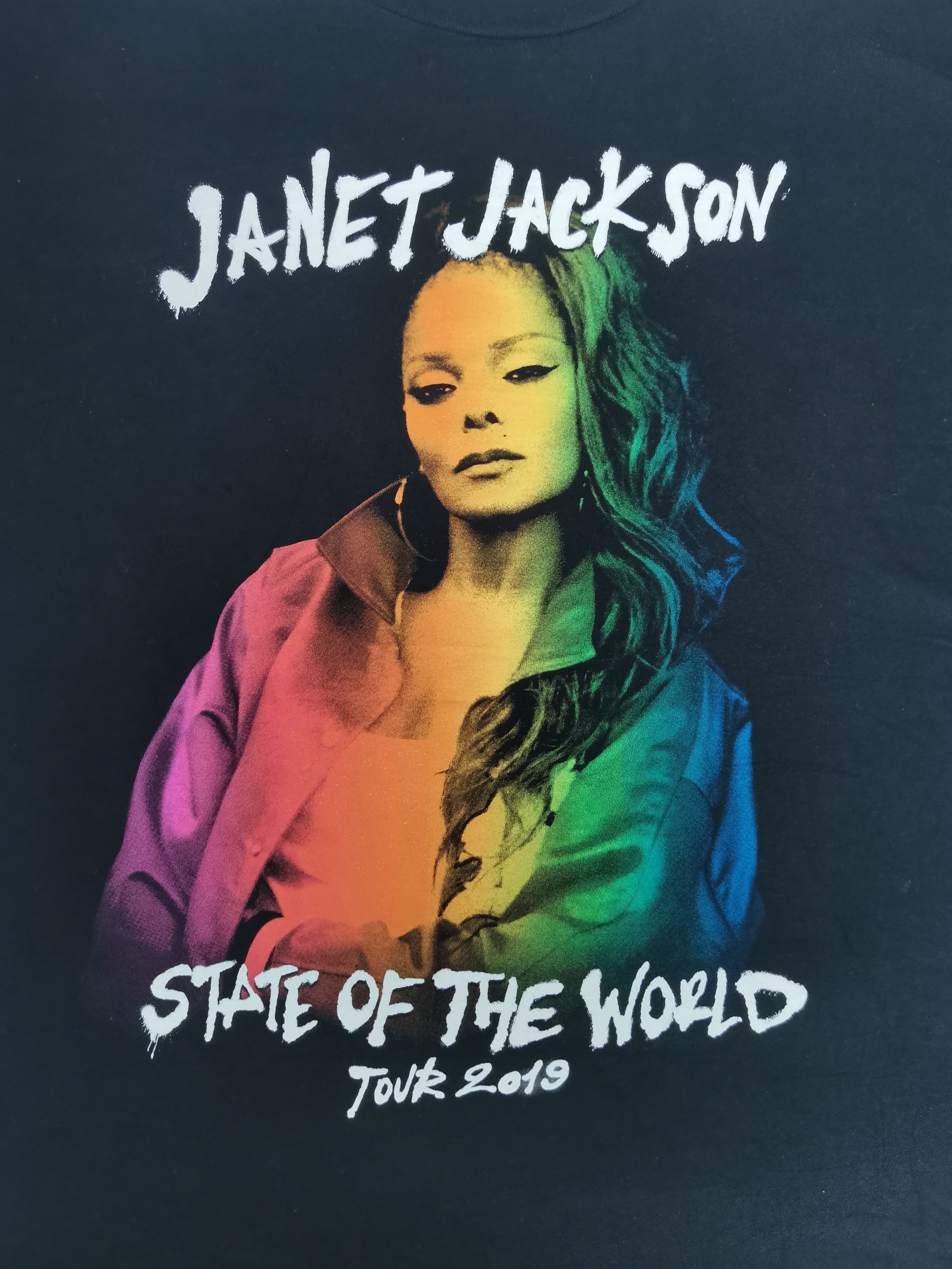 Band Tees Janet Jackson Tour 2019 Japan Tee State Of The World Size US L / EU 52-54 / 3 - 1 Thumbnail