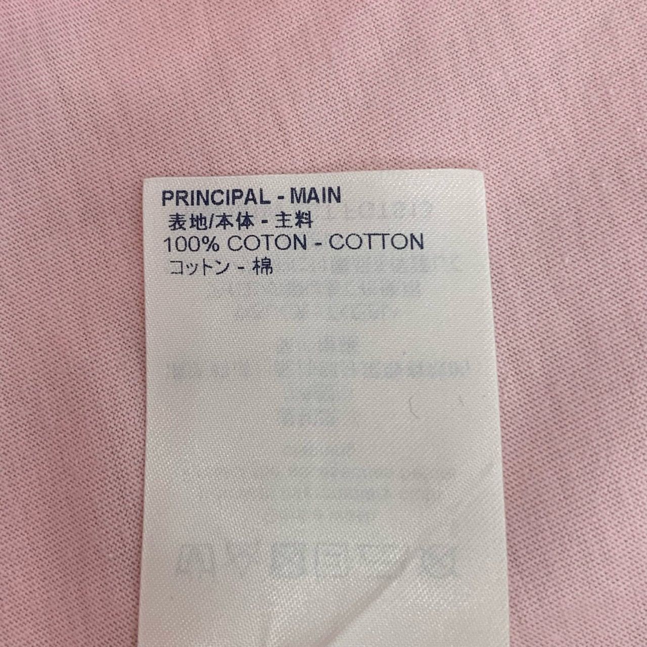 Louis Vuitton Louis Vuitton Pink Cotton T-Shirt With Chain Detail & Logo D Size M / US 6-8 / IT 42-44 - 7 Thumbnail
