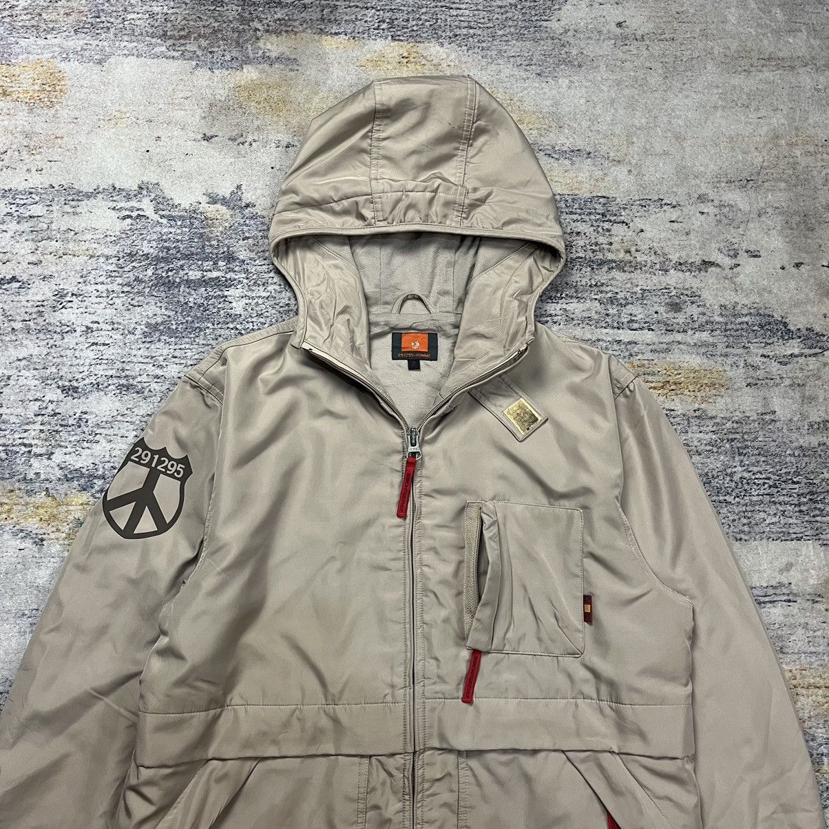 291295 = Homme utility ninja hoodie jacket