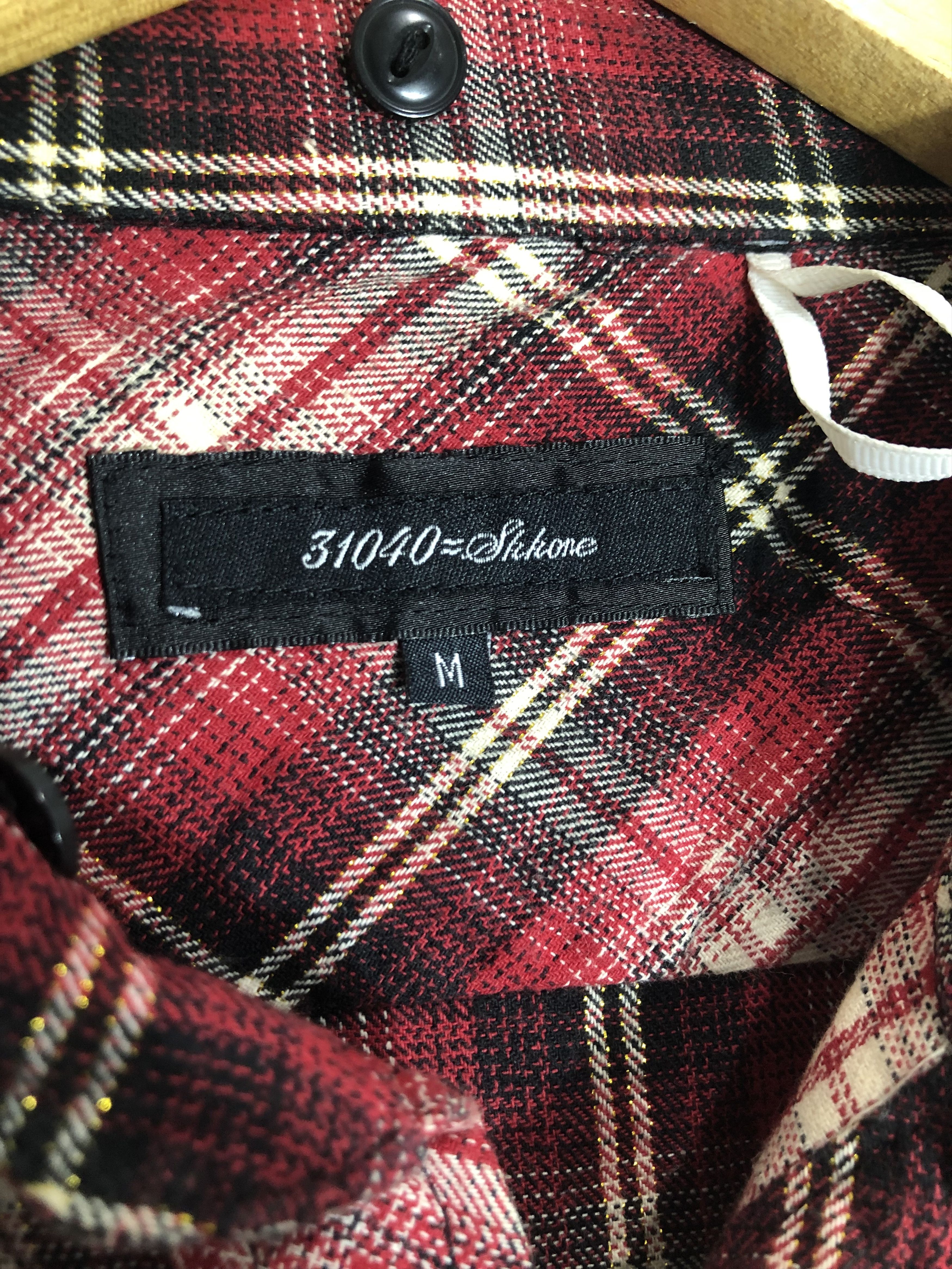 Japanese Brand 31040=SKHONE Snap Button Double Layer Shirt Size US M / EU 48-50 / 2 - 3 Thumbnail