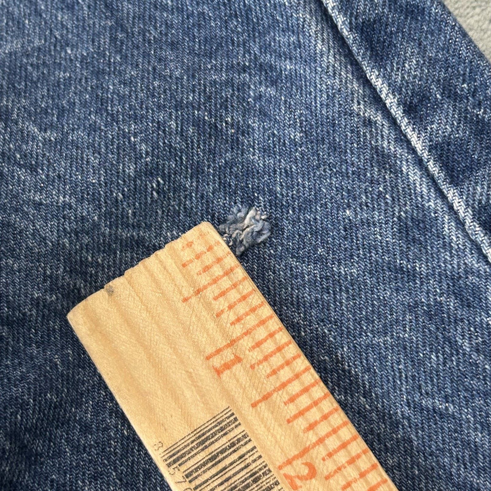 Levi's Levis 562 Orange Tabs Jeans Youth 8 22x21 Button Fly USA Size 22" - 10 Thumbnail