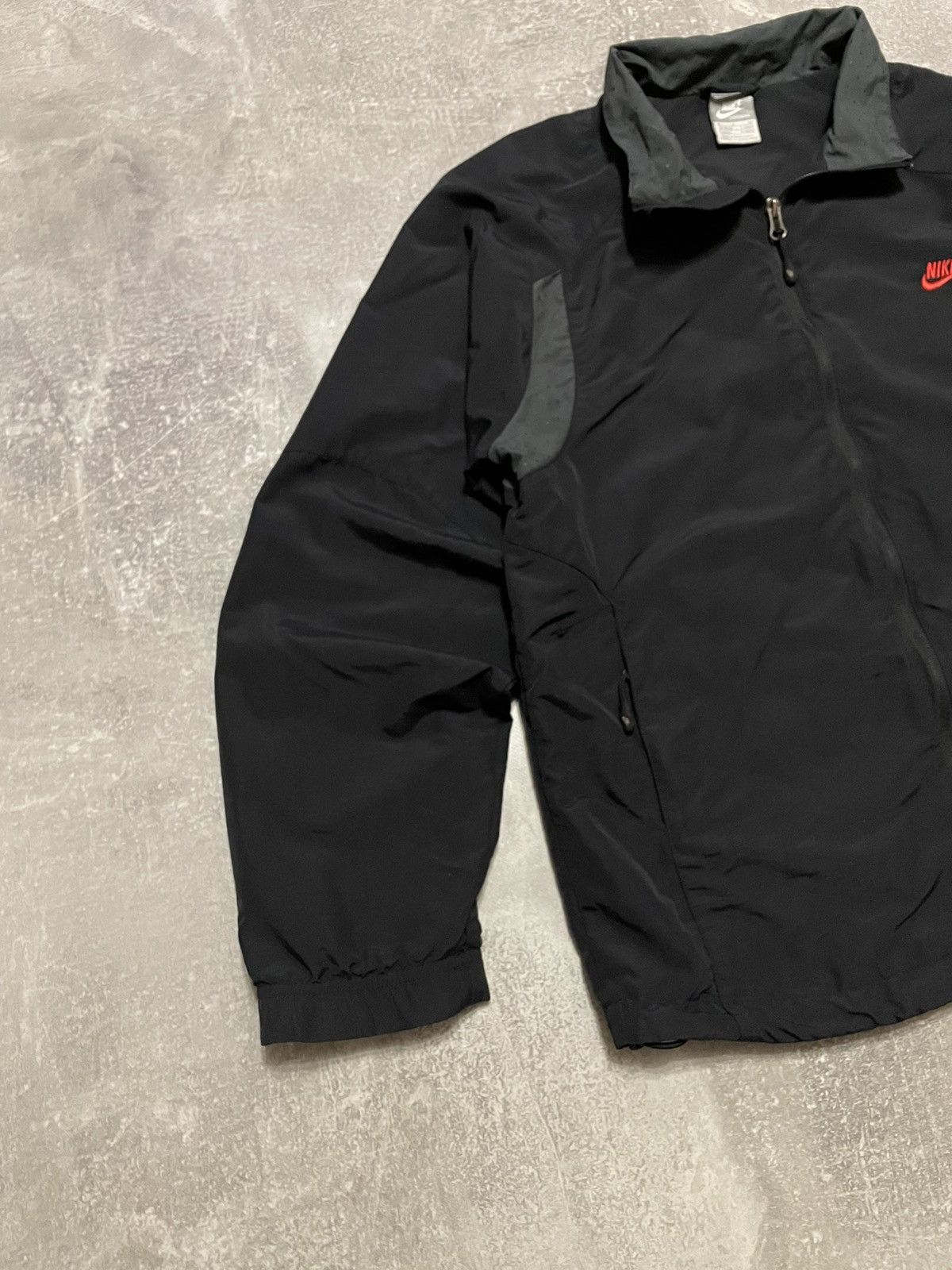 Nike × Vintage Vintage Nike Nylon Track Jacket Drill Size S Size US S / EU 44-46 / 1 - 4 Thumbnail