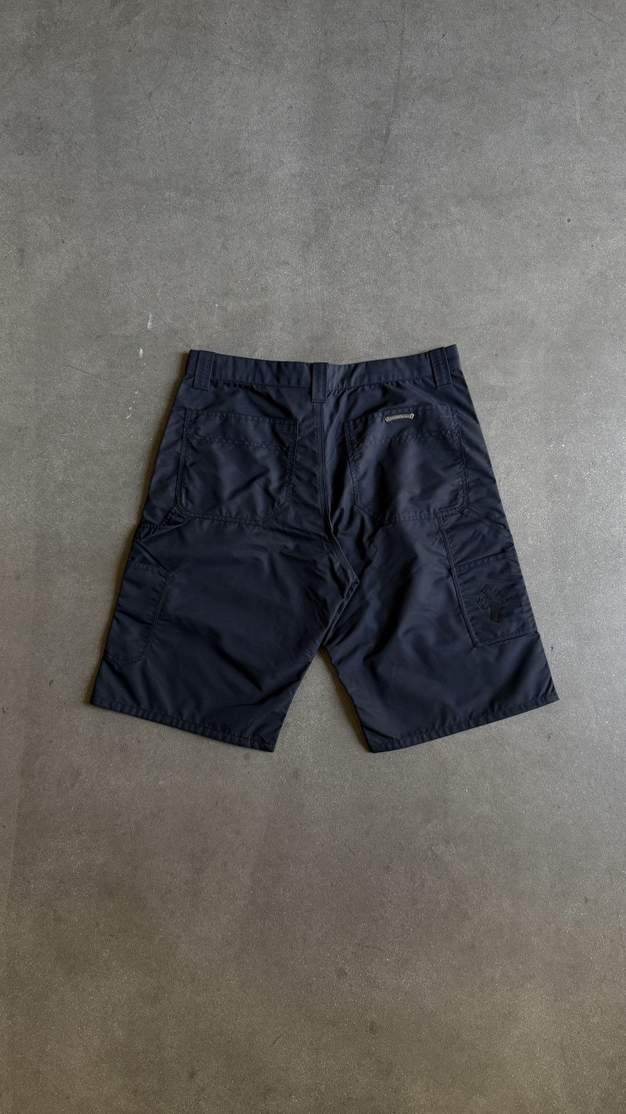 Chrome Hearts RARE! Chrome Hearts Nylon Double Knee Carpenter Shorts Size US 33 - 2 Thumbnail