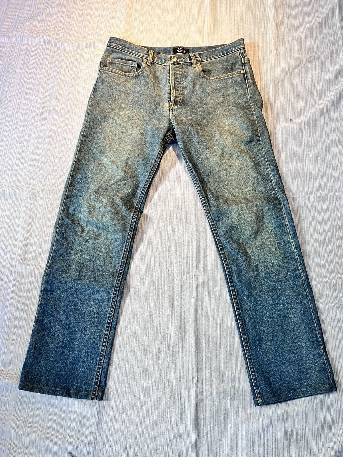 A.P.C. apc faded denim mudwash Size US 29 - 1 Thumbnail