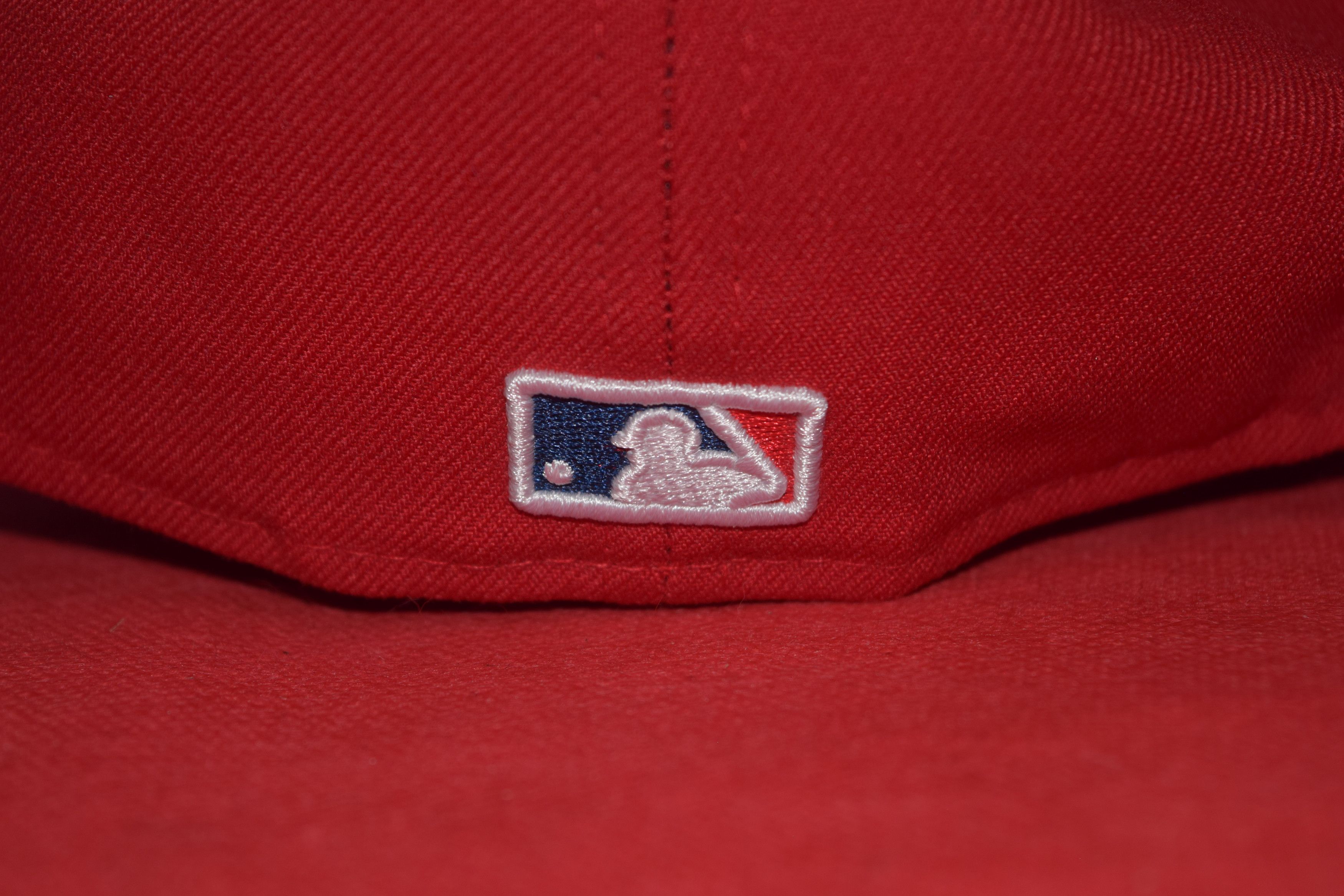 New Era New Era Cleveland Indians Chief Wahoo Red Feather Hat Size ONE SIZE - 5 Thumbnail