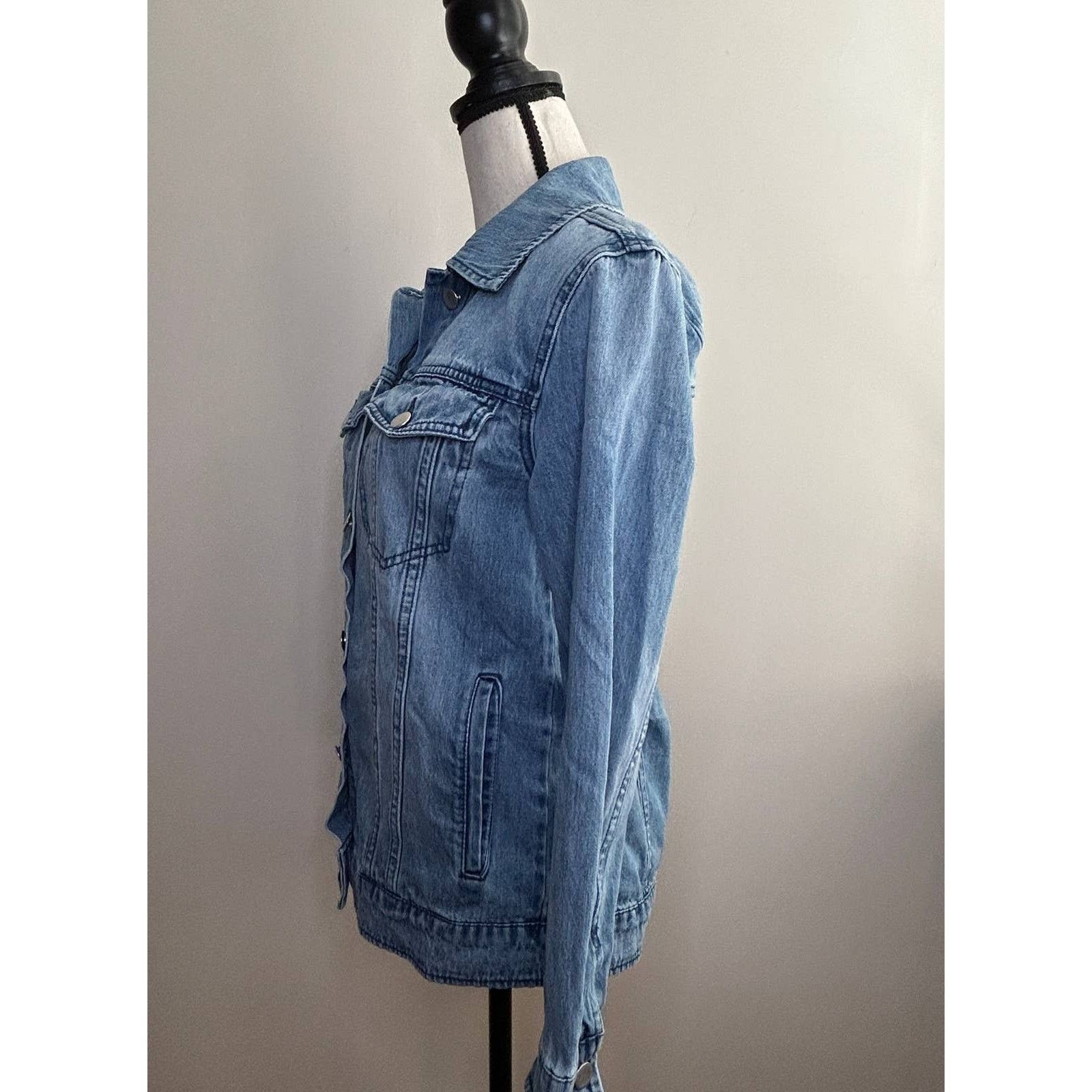Other Bagatelle Lightweight Casual Denim Jacket Women XS GUC Size XS / US 0-2 / IT 36-38 - 5 Thumbnail