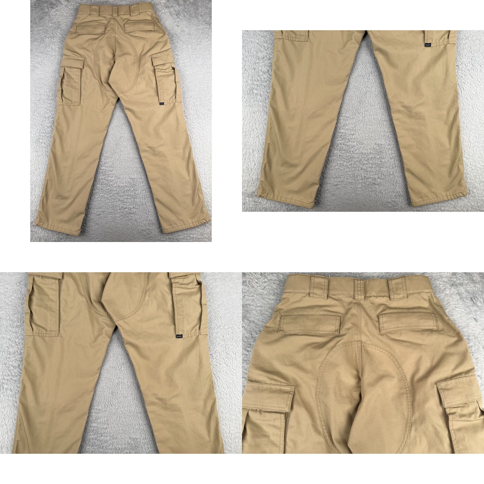 Vintage 5.11 Tactical Pants Women M Beige Rip-Stop Cargo LEO EMT Double Knee 34x32 Size 32" / US 10 / IT 46 - 9 Thumbnail