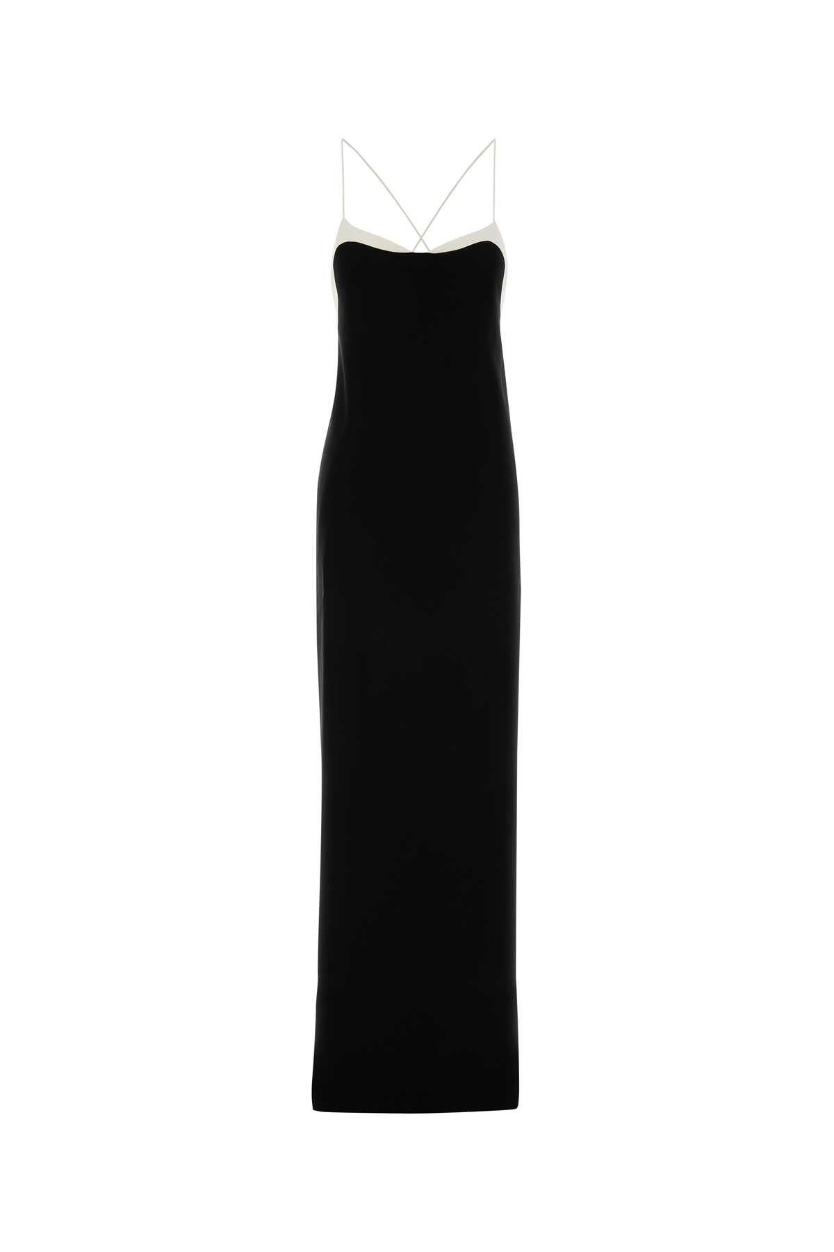 Tom Ford Black Stretch Georgette Long Dress Size S / US 4 / IT 40 - 1 Thumbnail