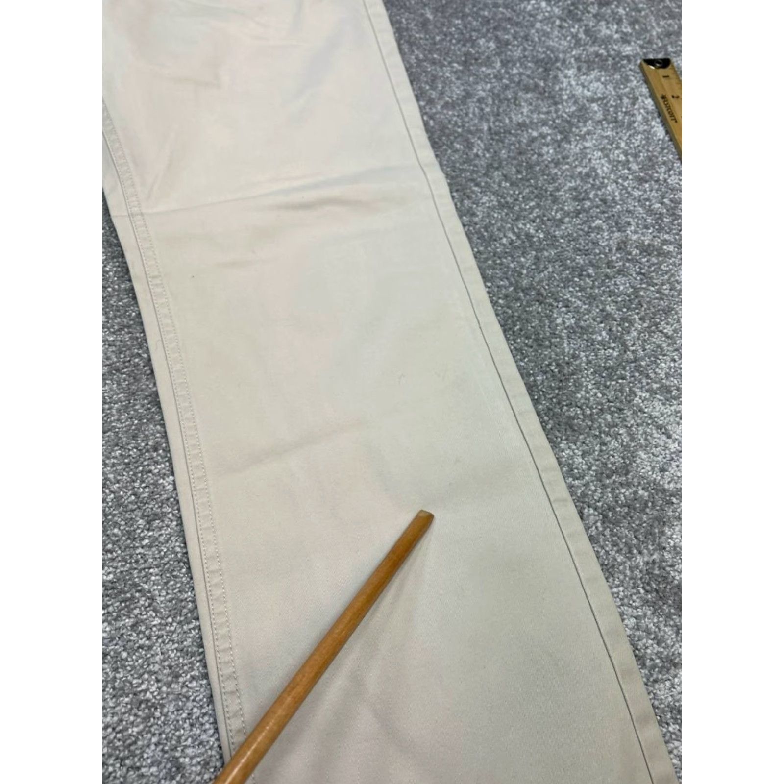 Bonobos Bonobos Chinos Pants Men 32 Beige Cotton Low Rise Flat Front Straight Fit Mens Size US 32 / EU 48 - 7 Thumbnail