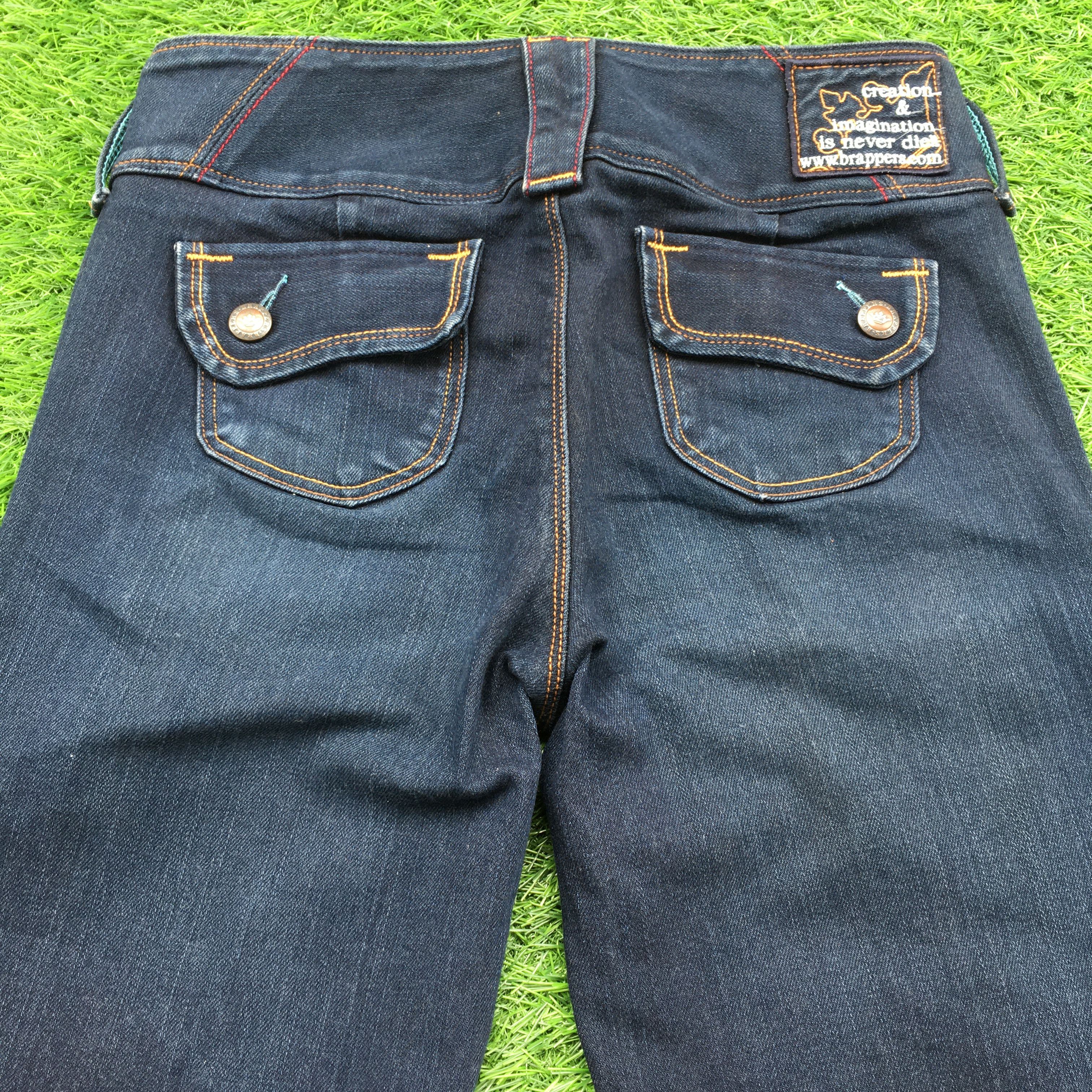 Japanese Brand Japanese Low Rise Bootcut Flare Jeans D-1223 Size 27" / US 4 / IT 40 - 4 Thumbnail
