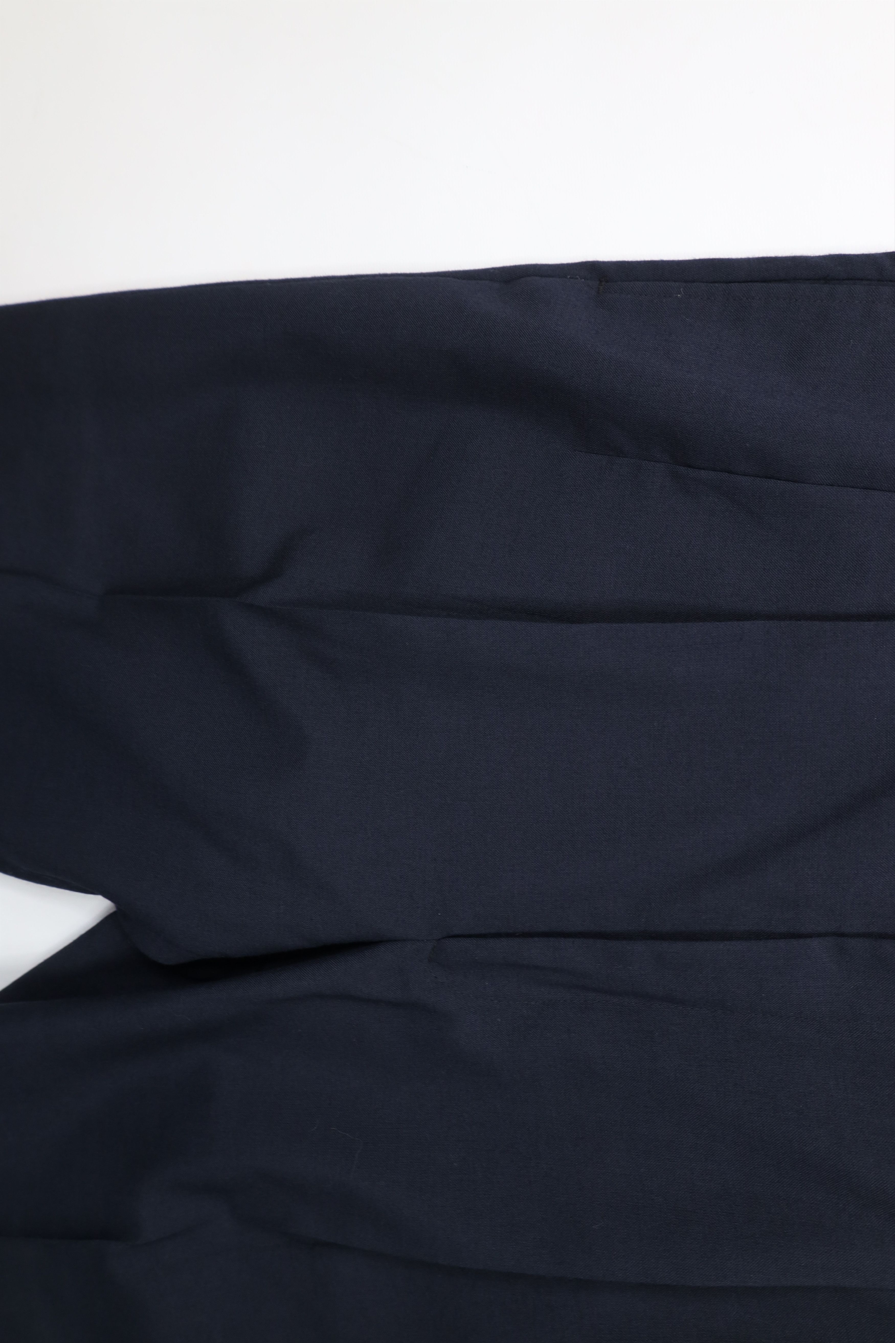 Vintage Vintage 90s Streetwear Wide Leg Chino Pants Navy Blue USA Size US 38 / EU 54 - 7 Thumbnail
