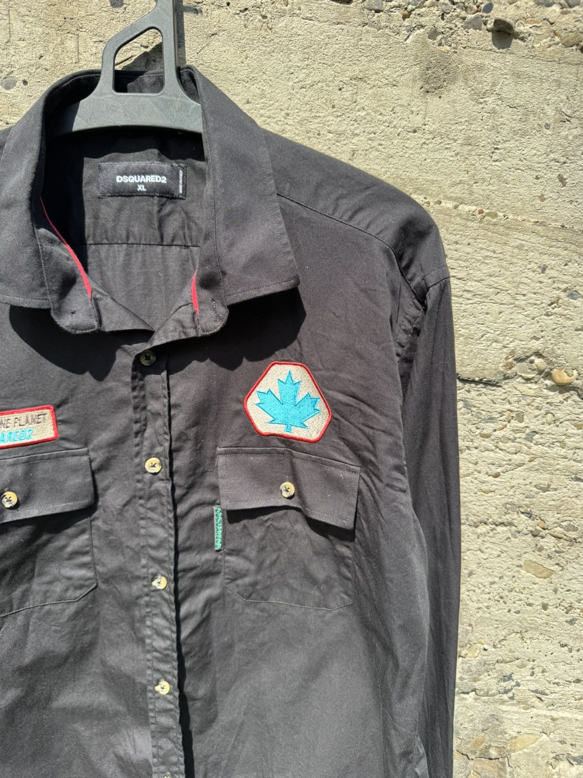 Dsquared2 Dsquared2 Putch Shirt Button Up Size US XL / EU 56 / 4 - 7 Thumbnail