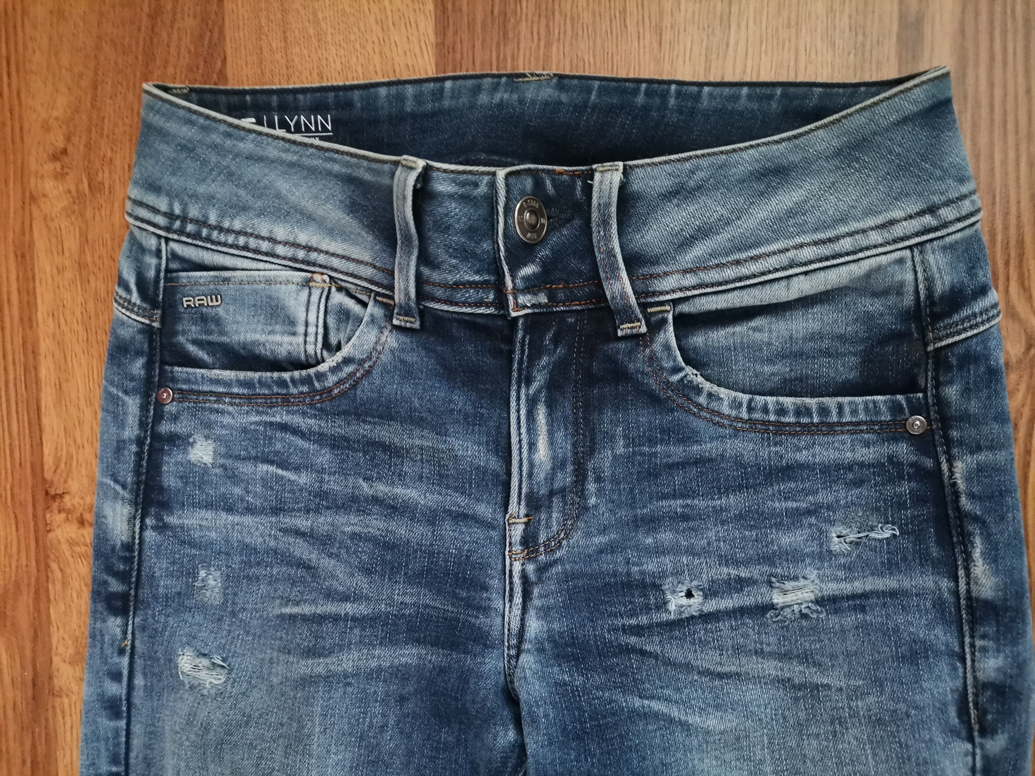 G-Star G-Star Raw Women's Distressed Jeans Size 27" / US 4 / IT 40 - 2 Thumbnail